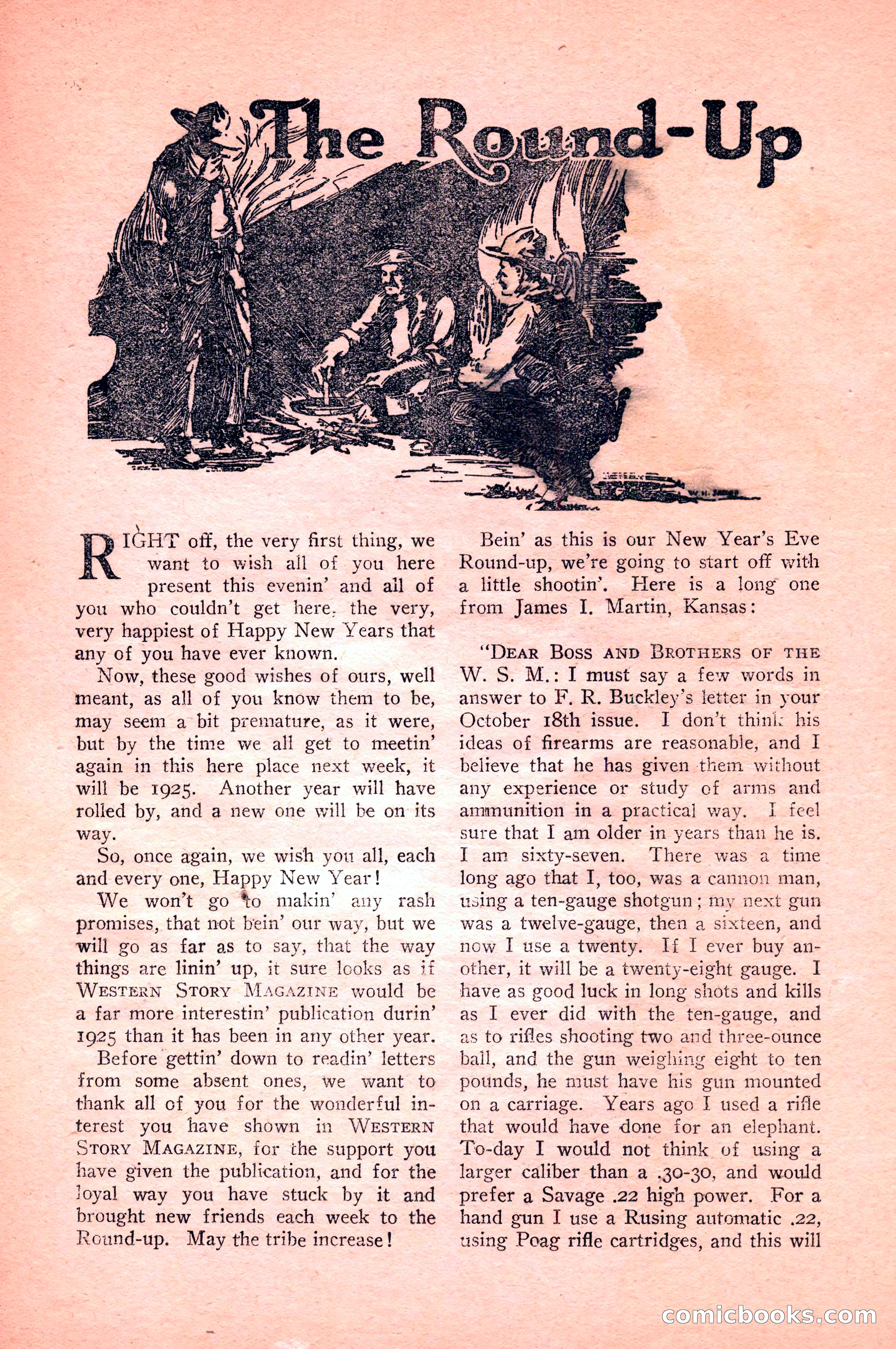 Western Story Magazine — page 136 of 148
