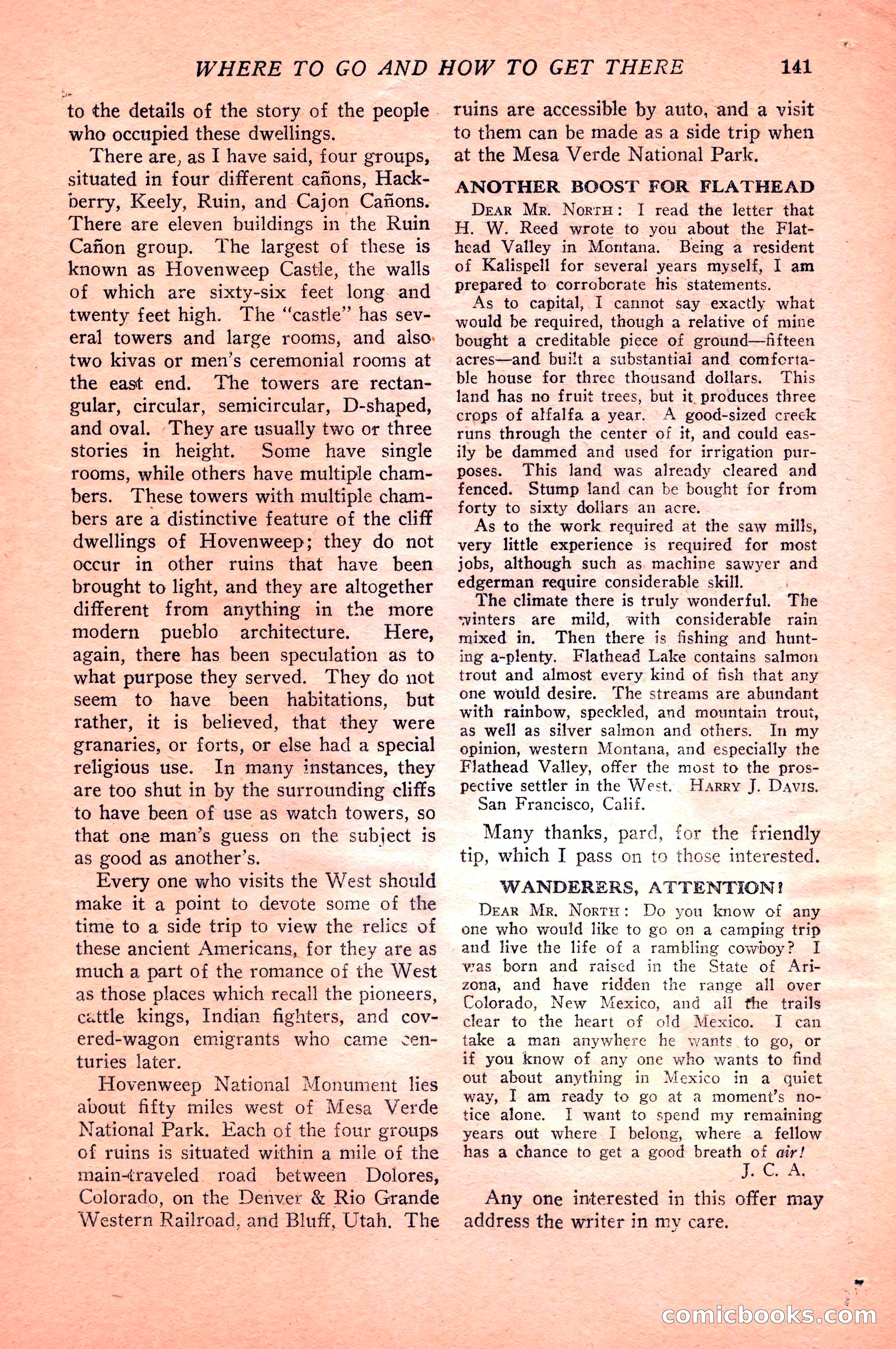 Western Story Magazine — page 143 of 148