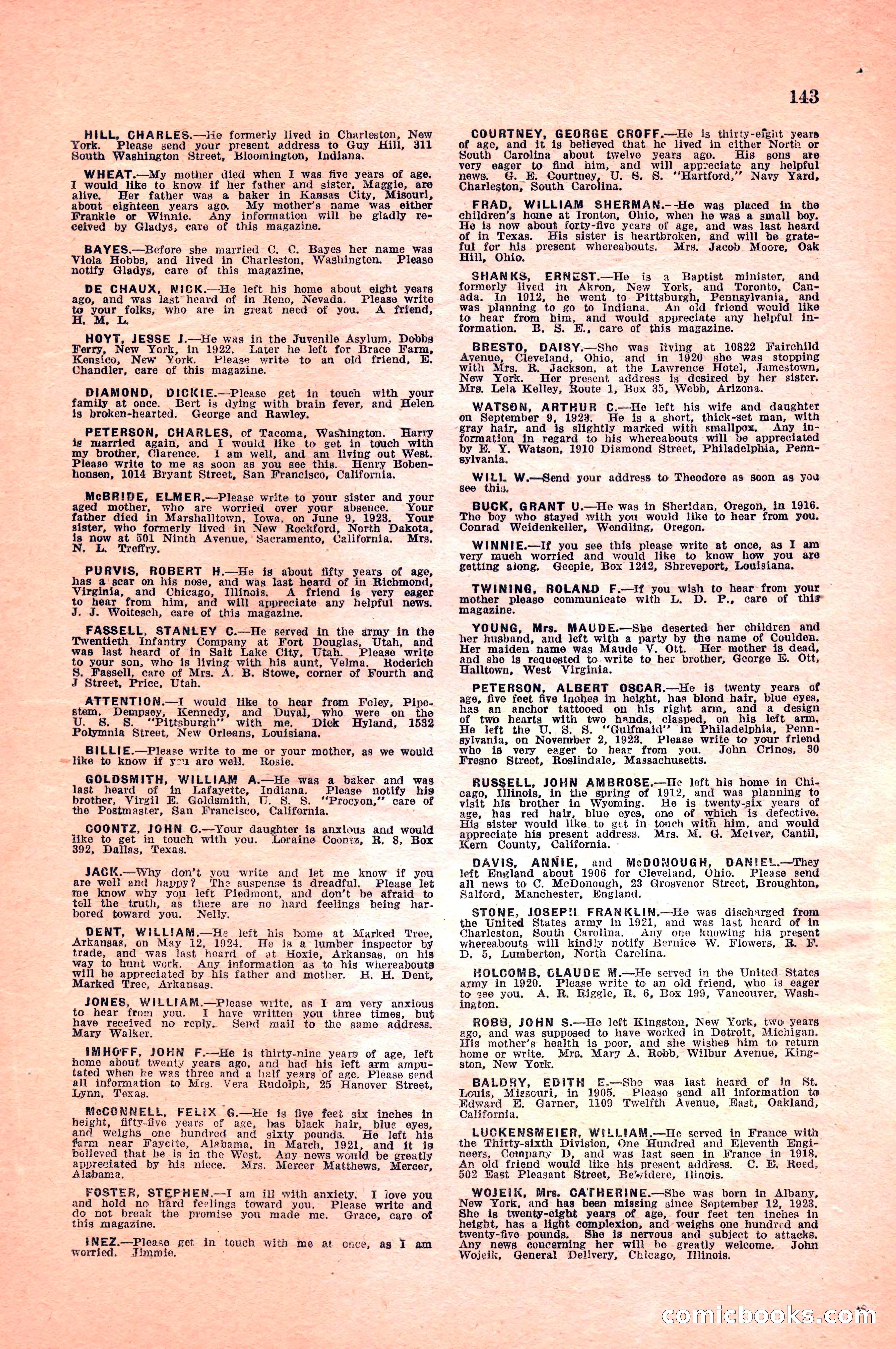 Western Story Magazine — page 145 of 148