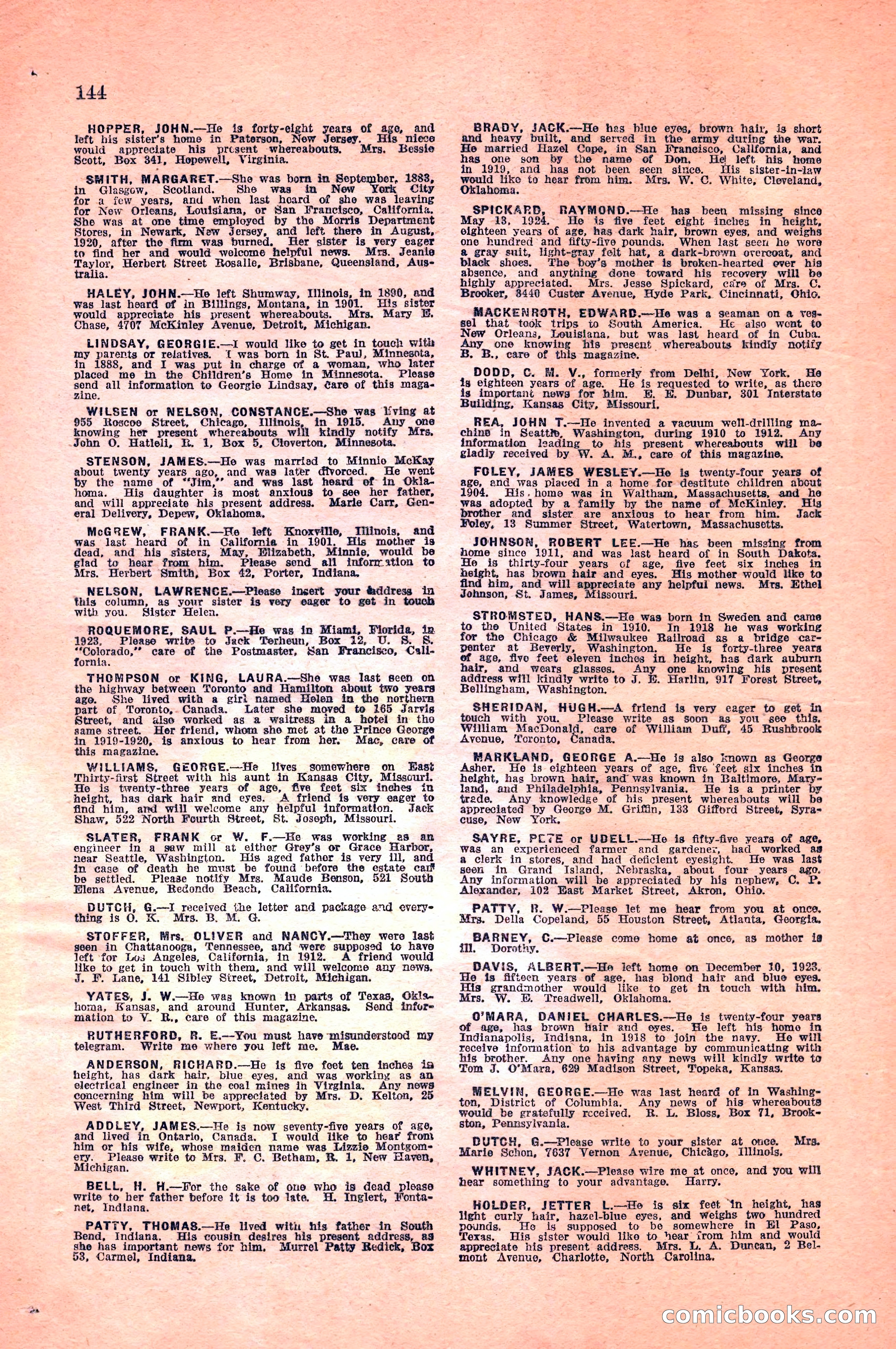 Western Story Magazine — page 146 of 148