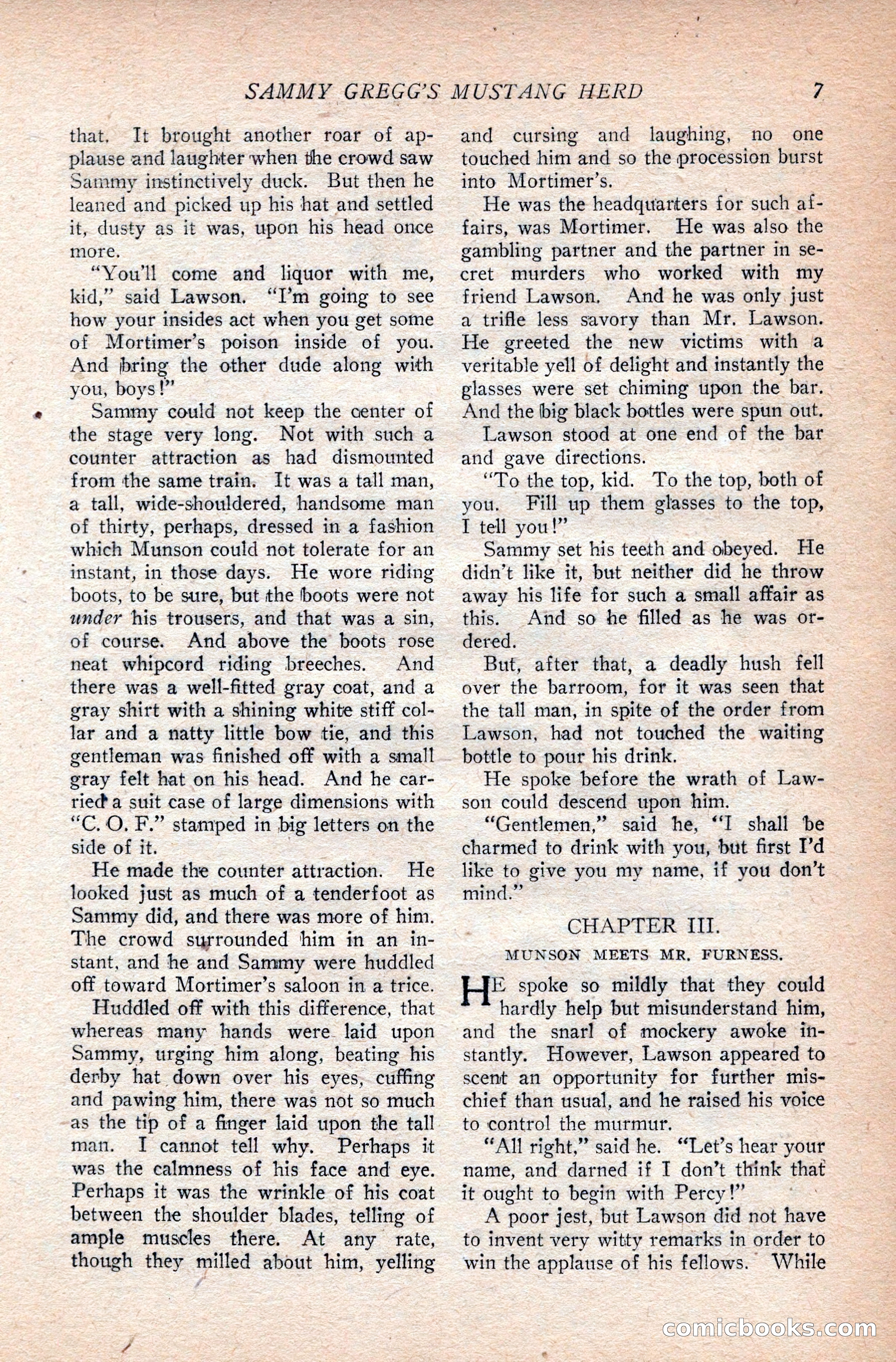 Western Story Magazine — page 25 of 166
