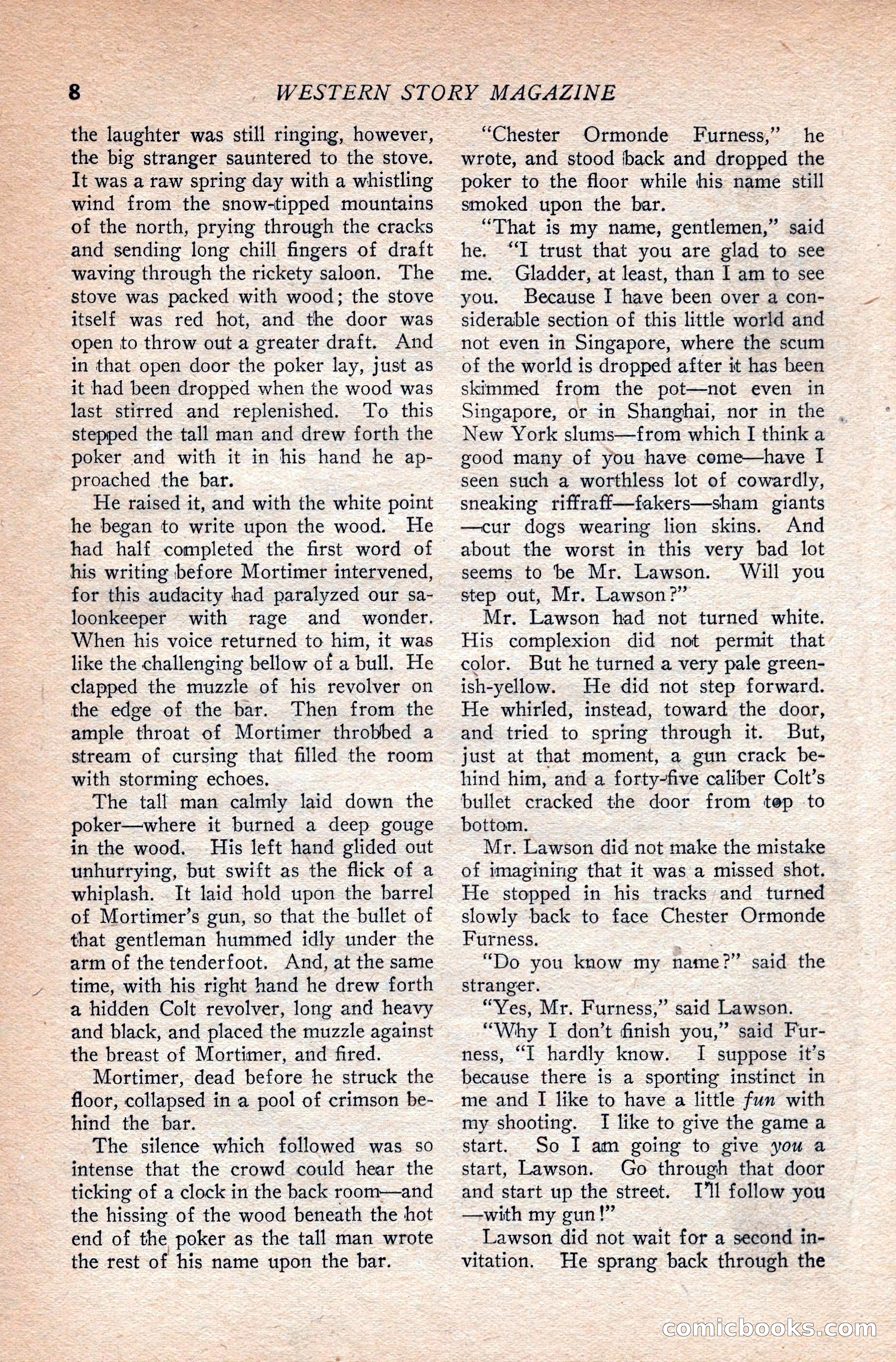 Western Story Magazine — page 26 of 166