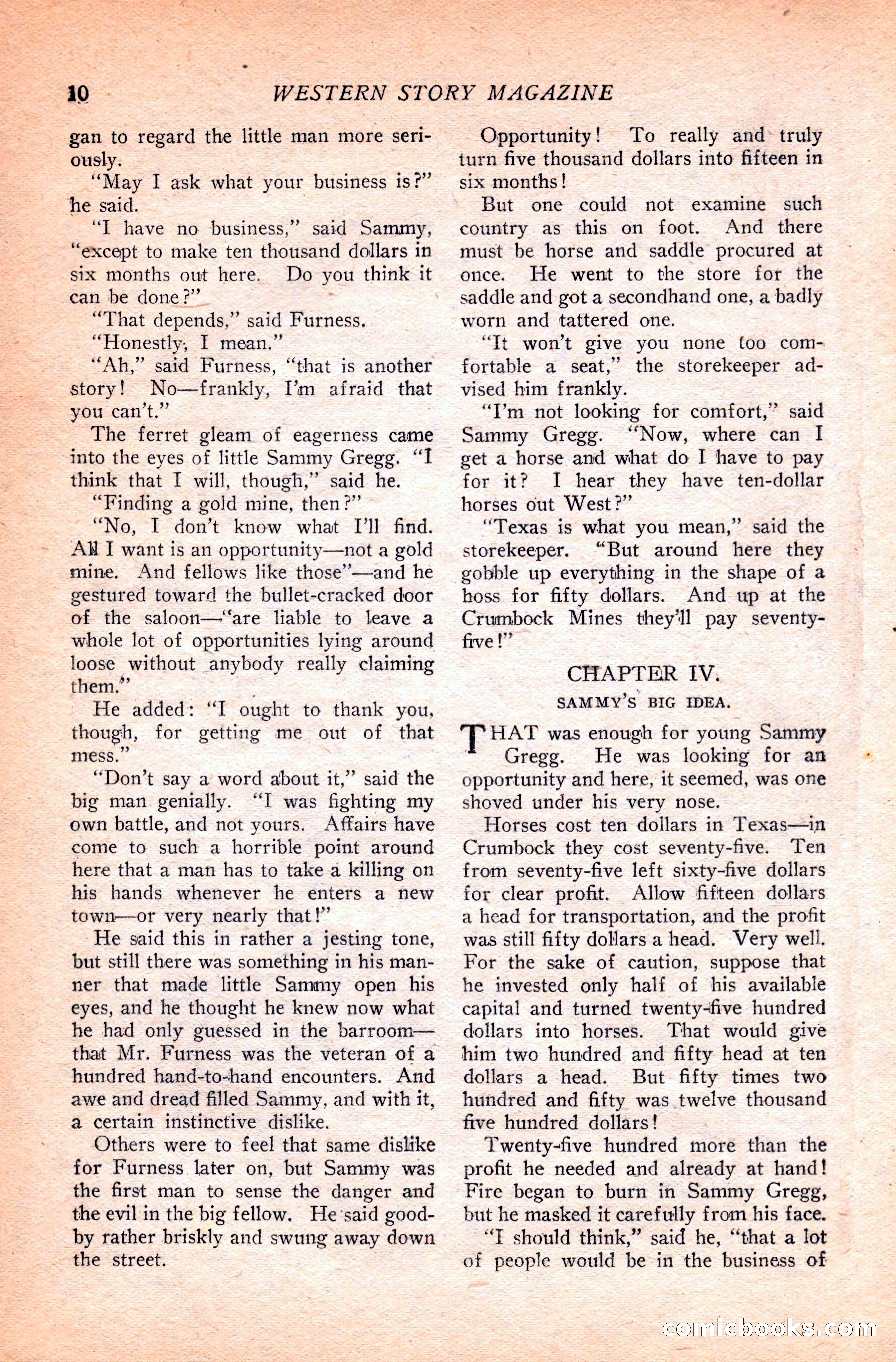 Western Story Magazine — page 28 of 166