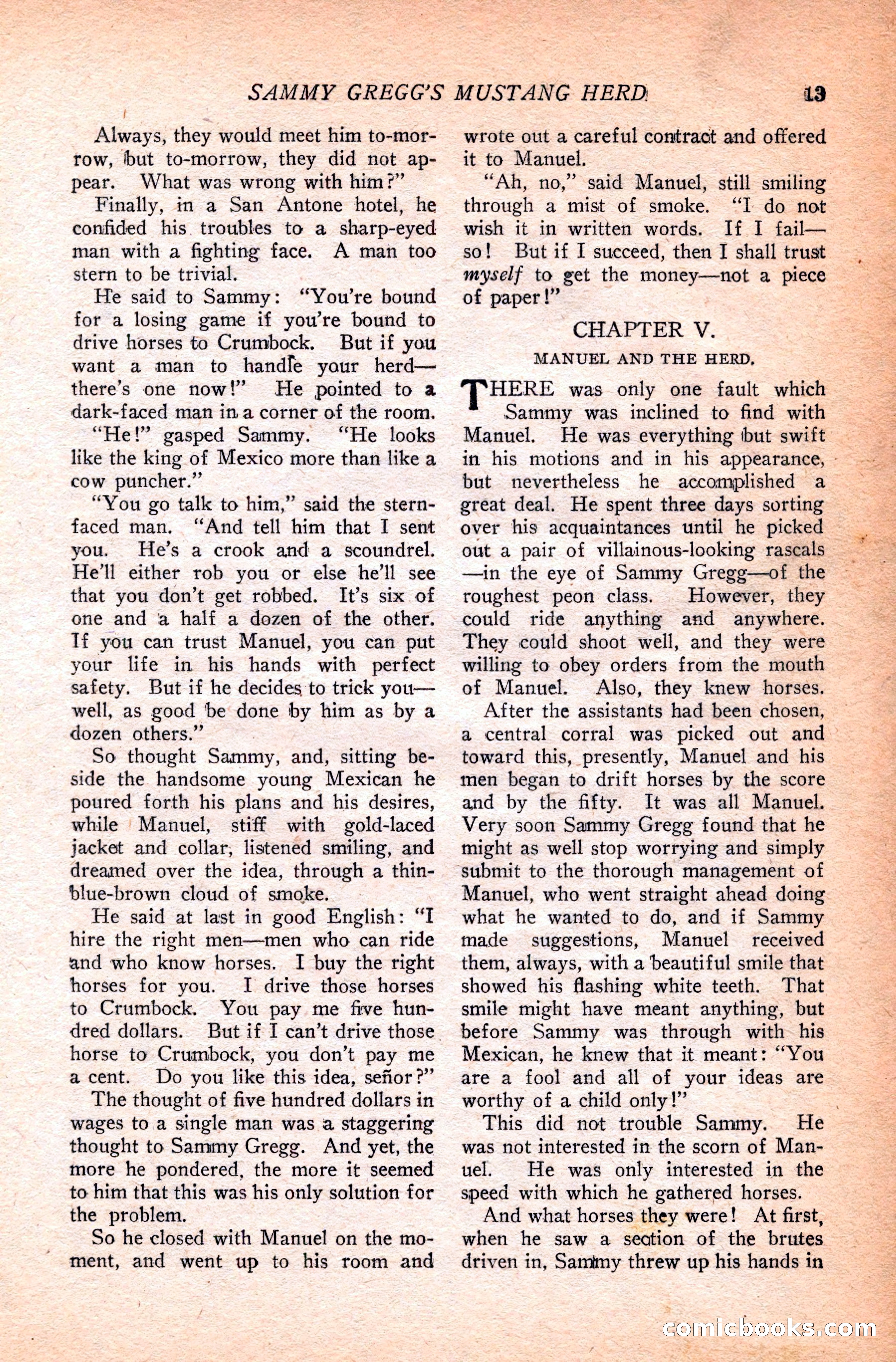 Western Story Magazine — page 31 of 166