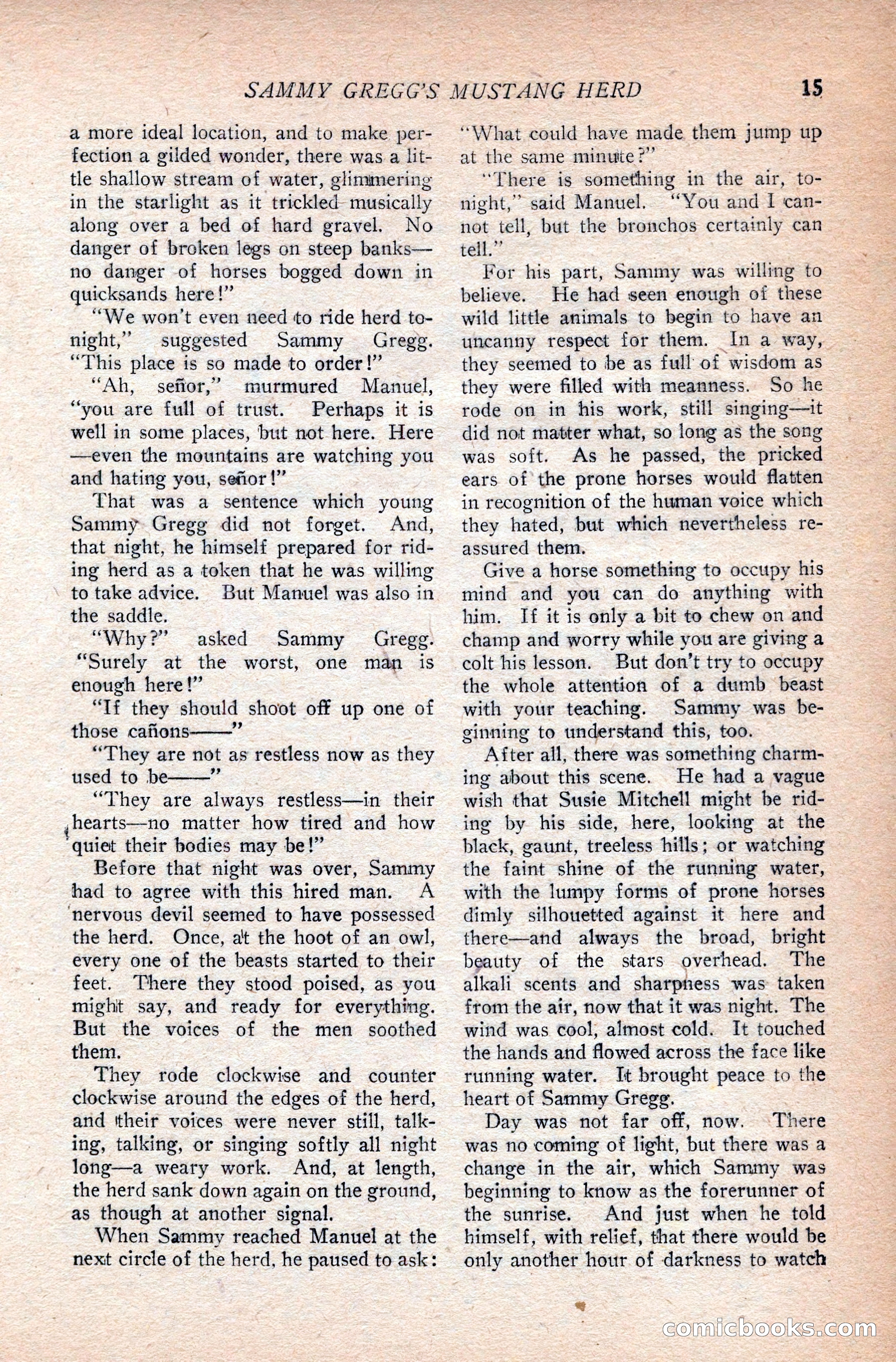 Western Story Magazine — page 33 of 166