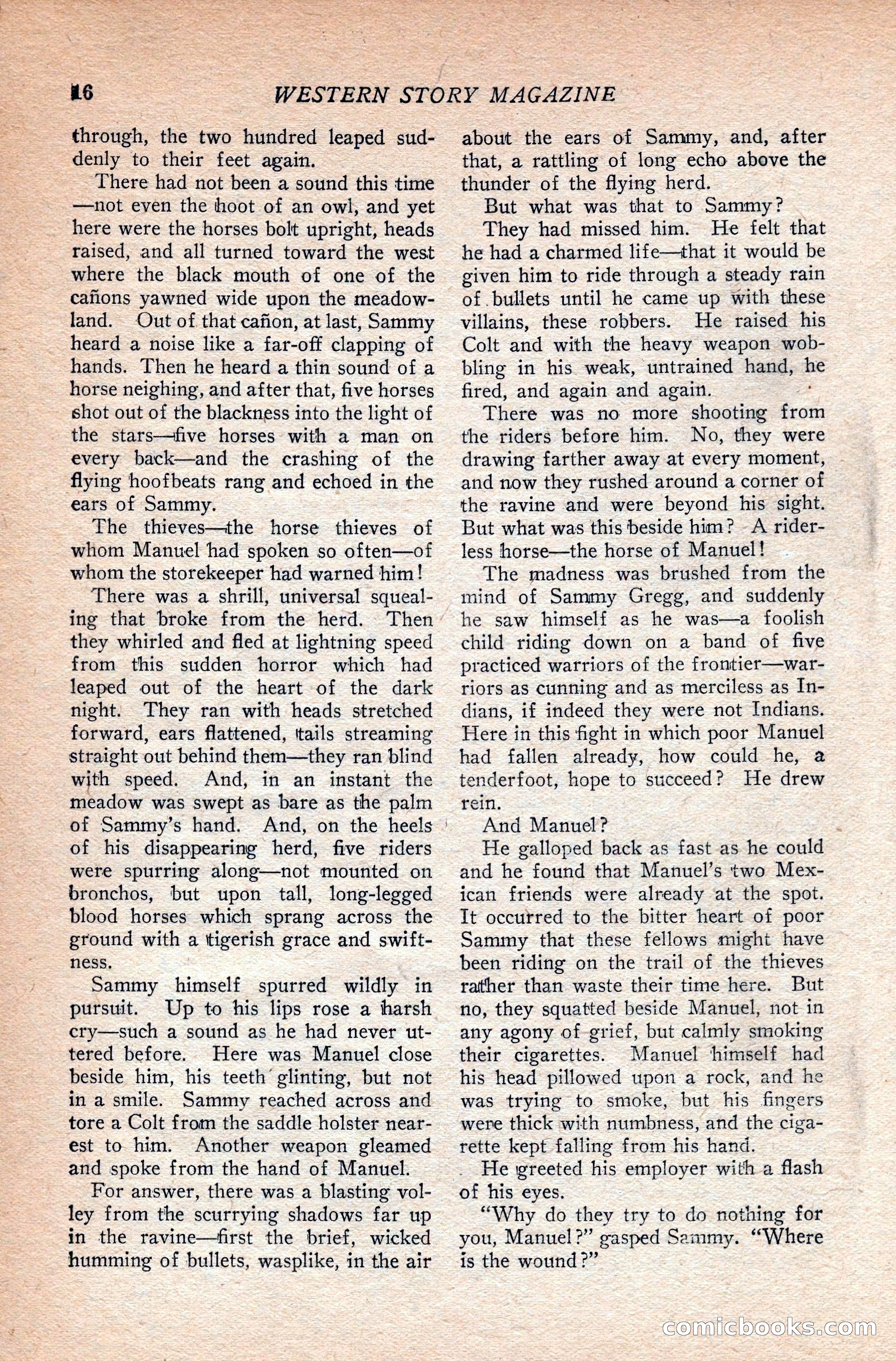 Western Story Magazine — page 34 of 166