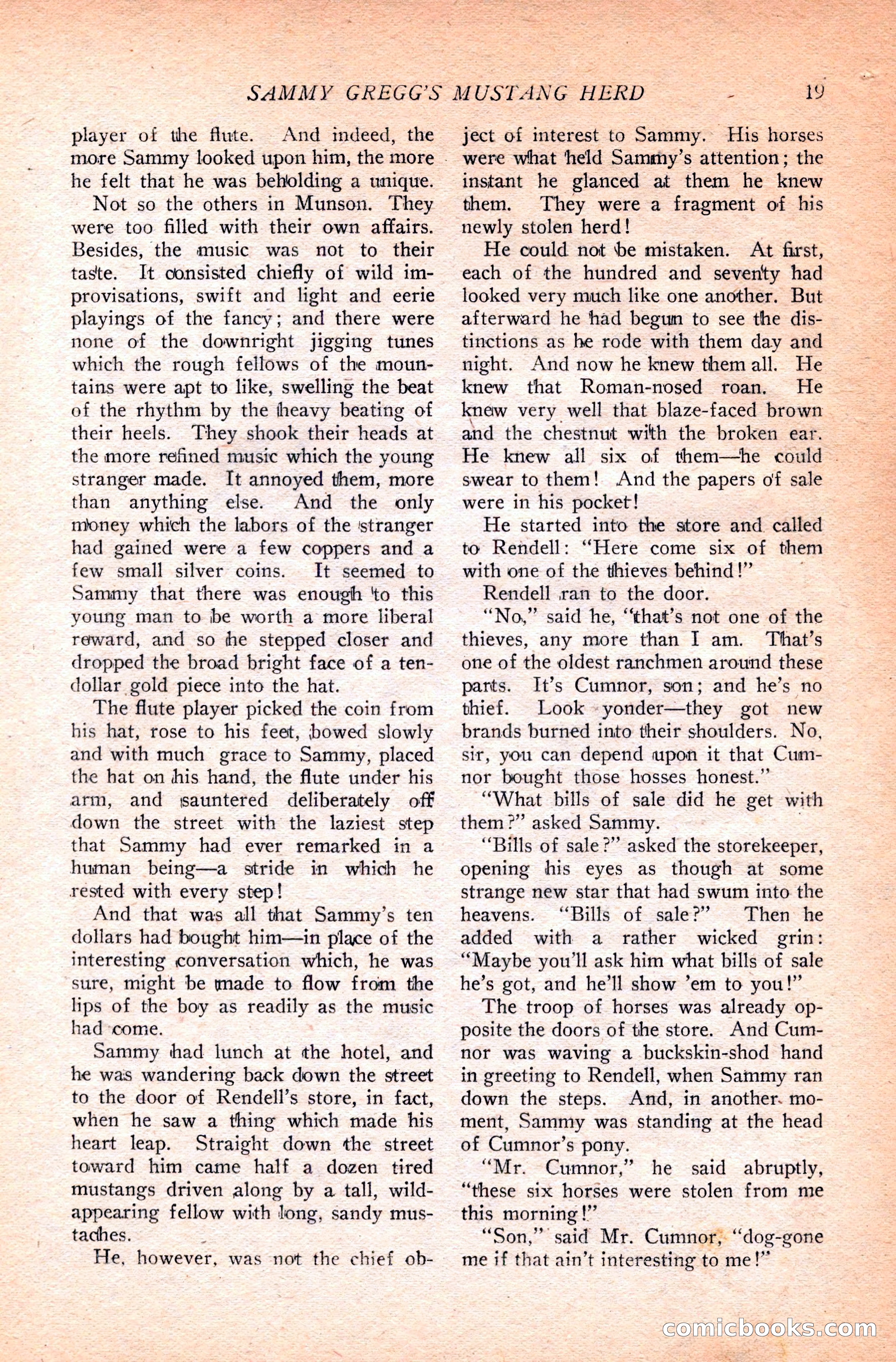 Western Story Magazine — page 37 of 166