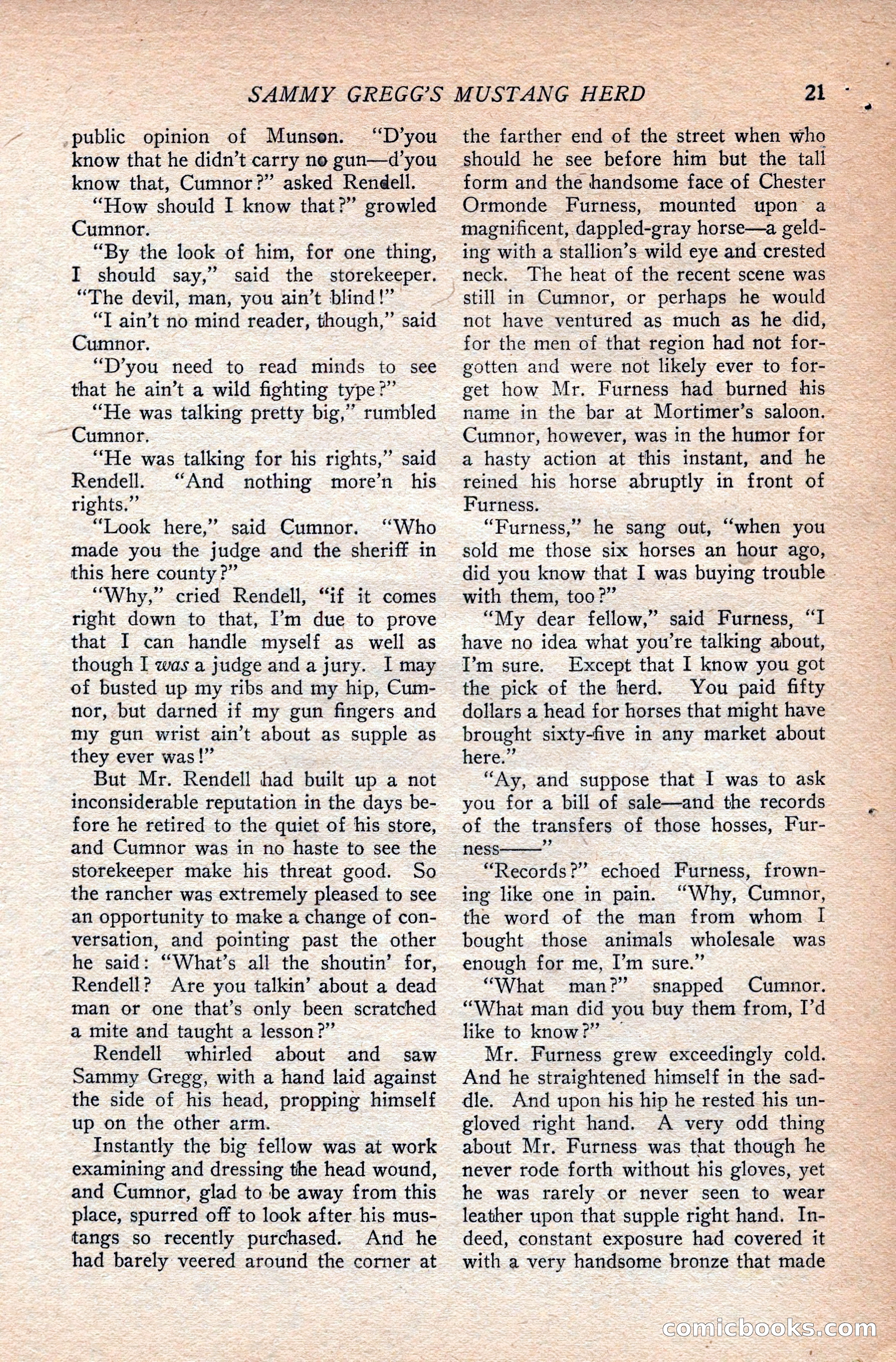 Western Story Magazine — page 39 of 166