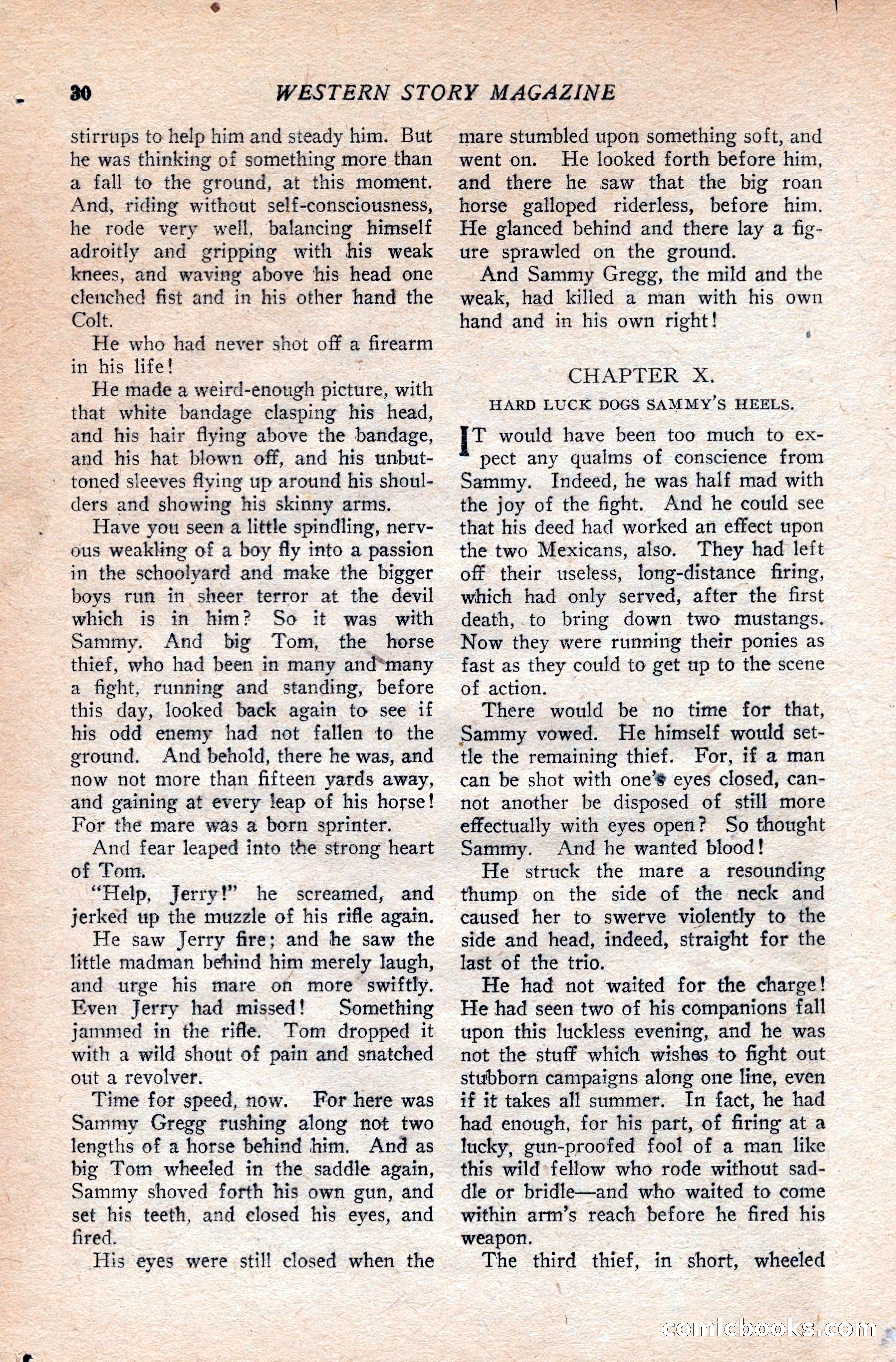 Western Story Magazine — page 48 of 166