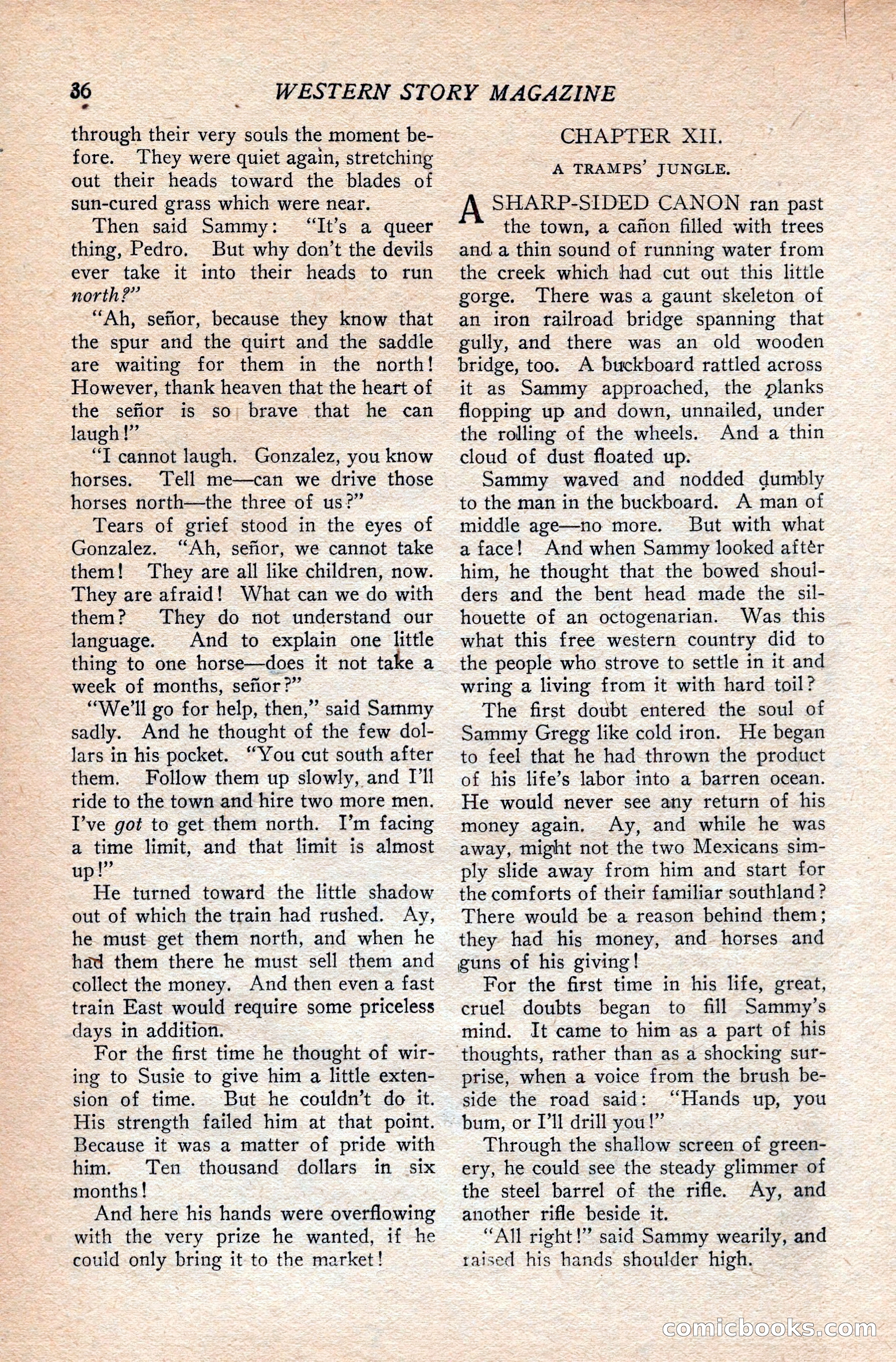 Western Story Magazine — page 54 of 166