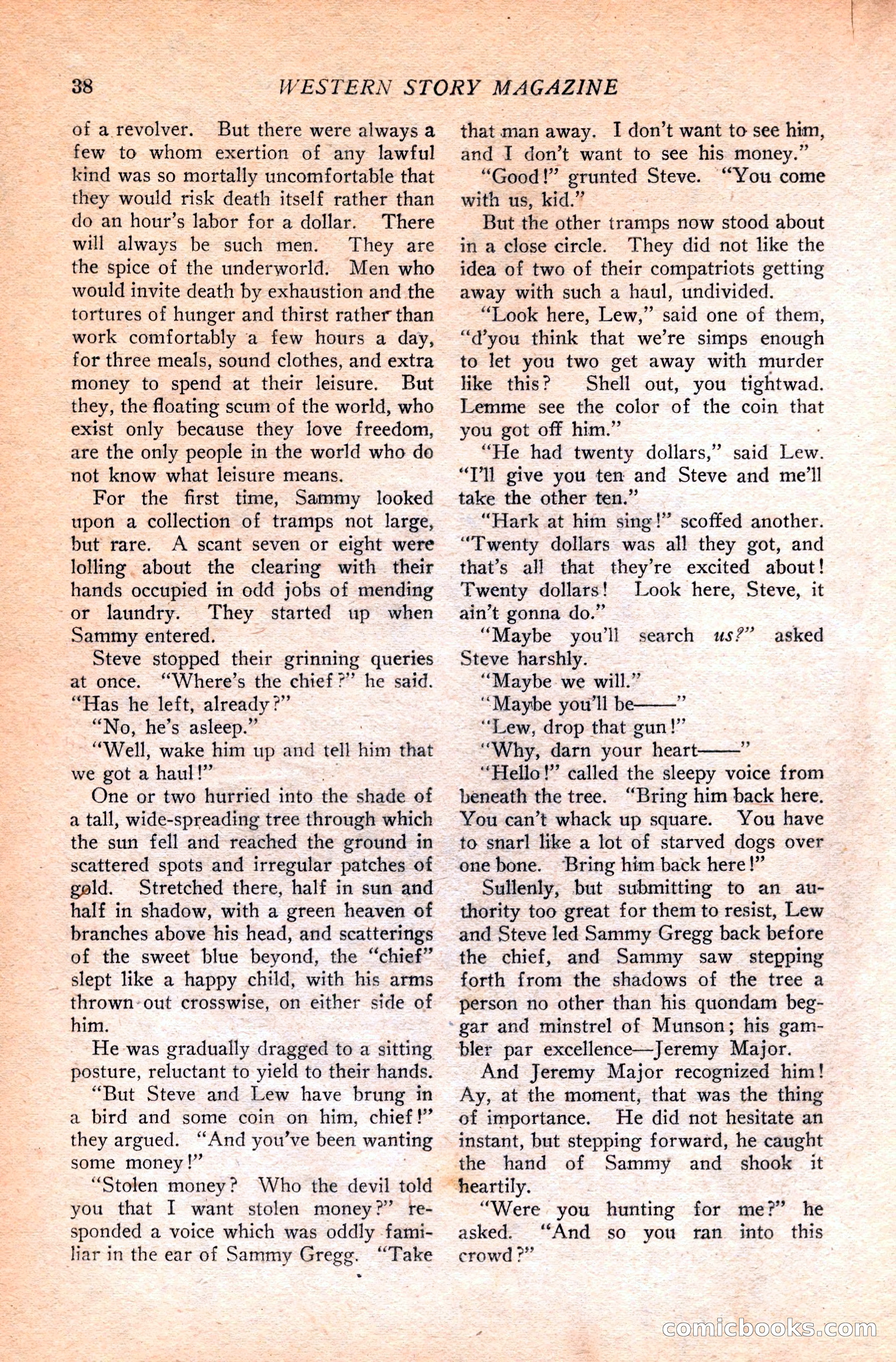 Western Story Magazine — page 56 of 166