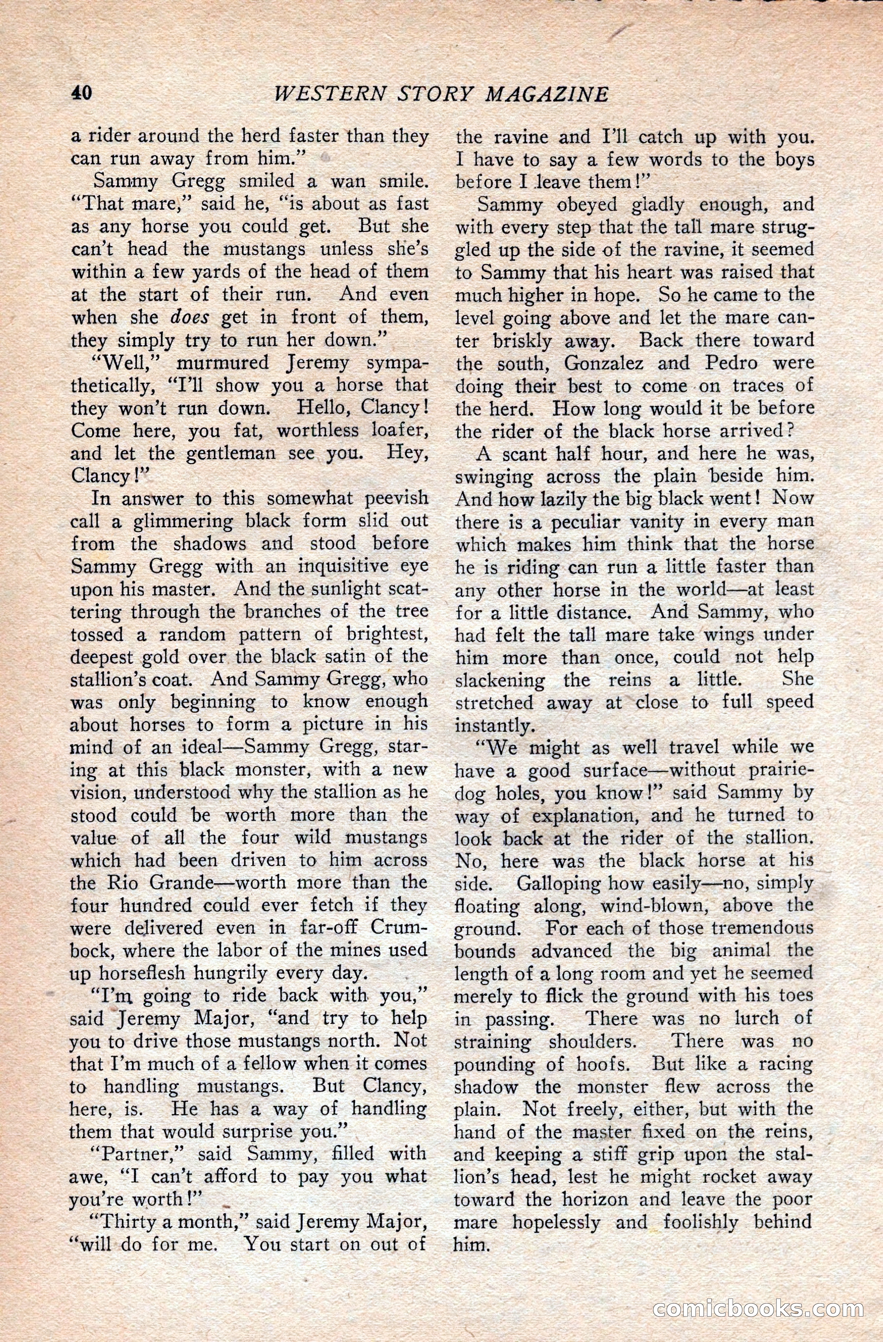 Western Story Magazine — page 58 of 166
