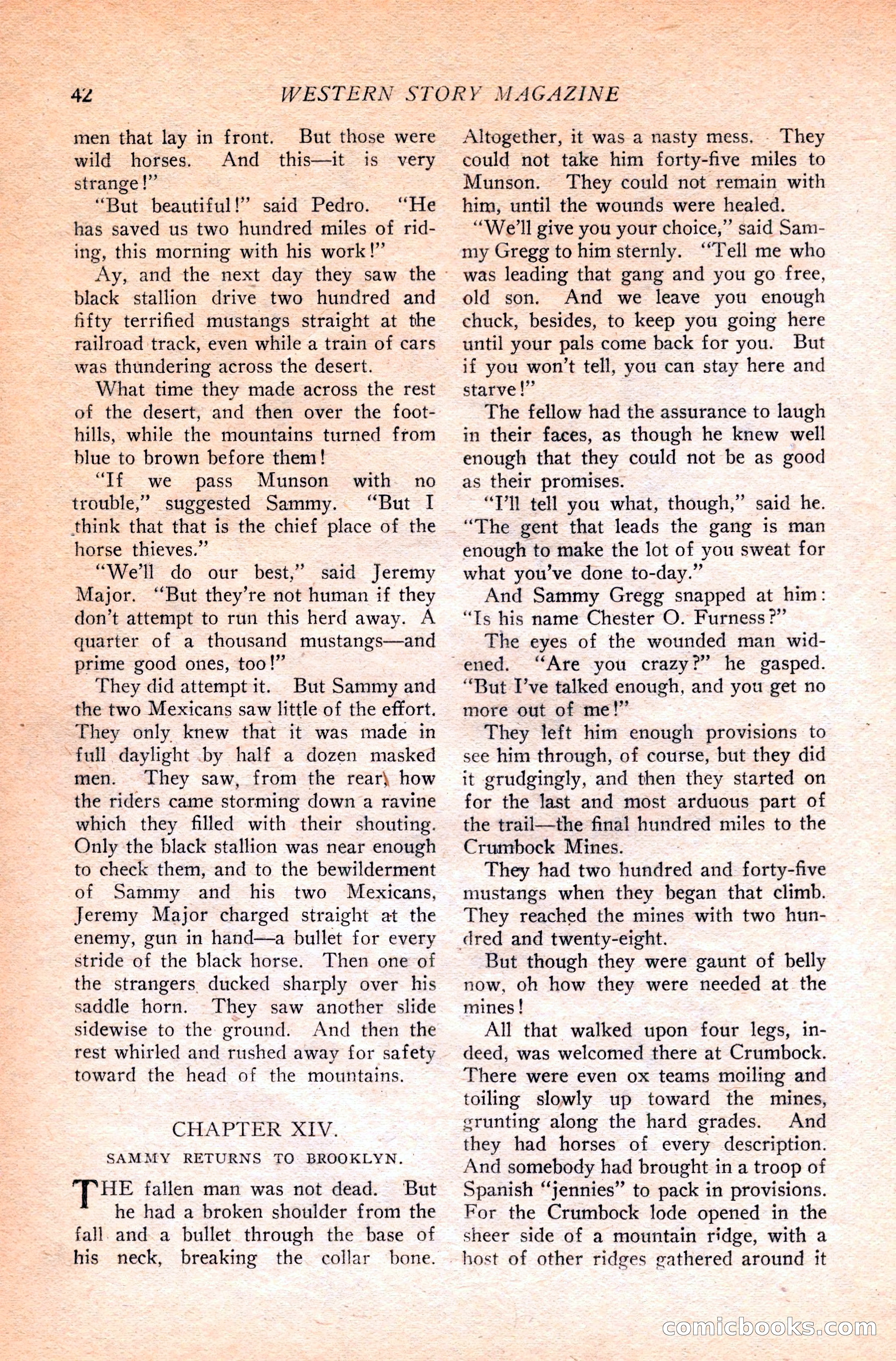 Western Story Magazine — page 60 of 166