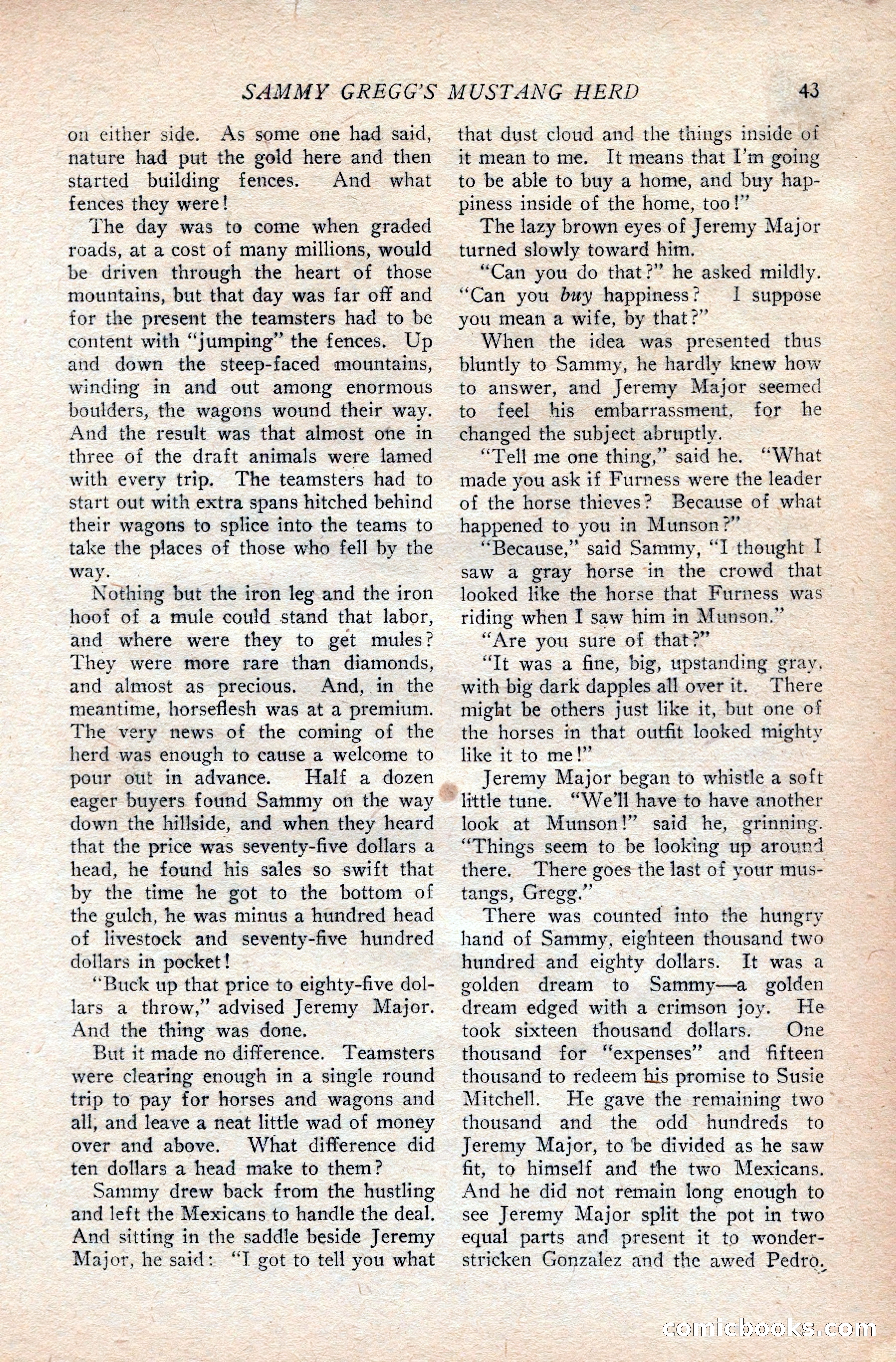 Western Story Magazine — page 61 of 166