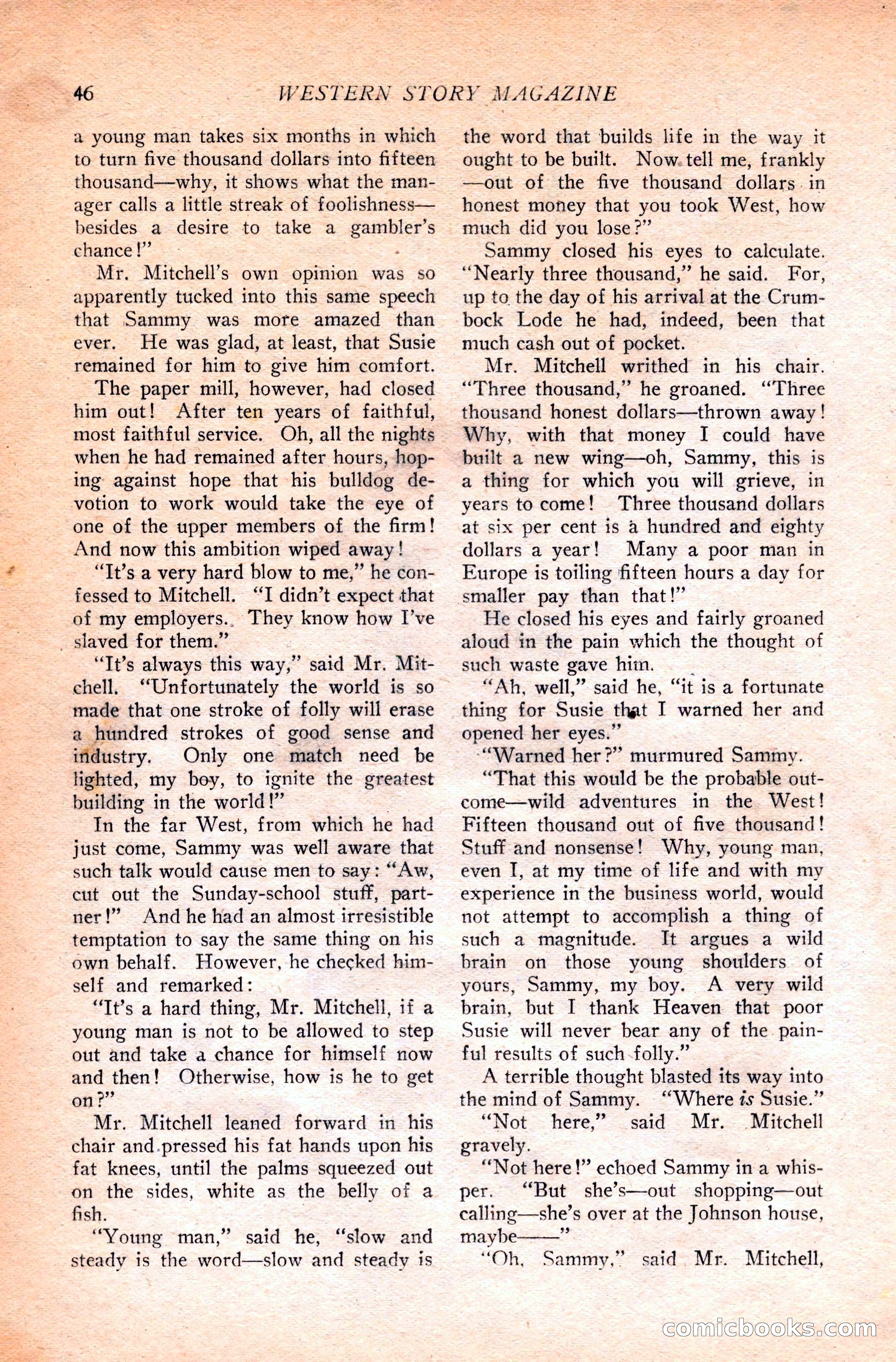 Western Story Magazine — page 64 of 166