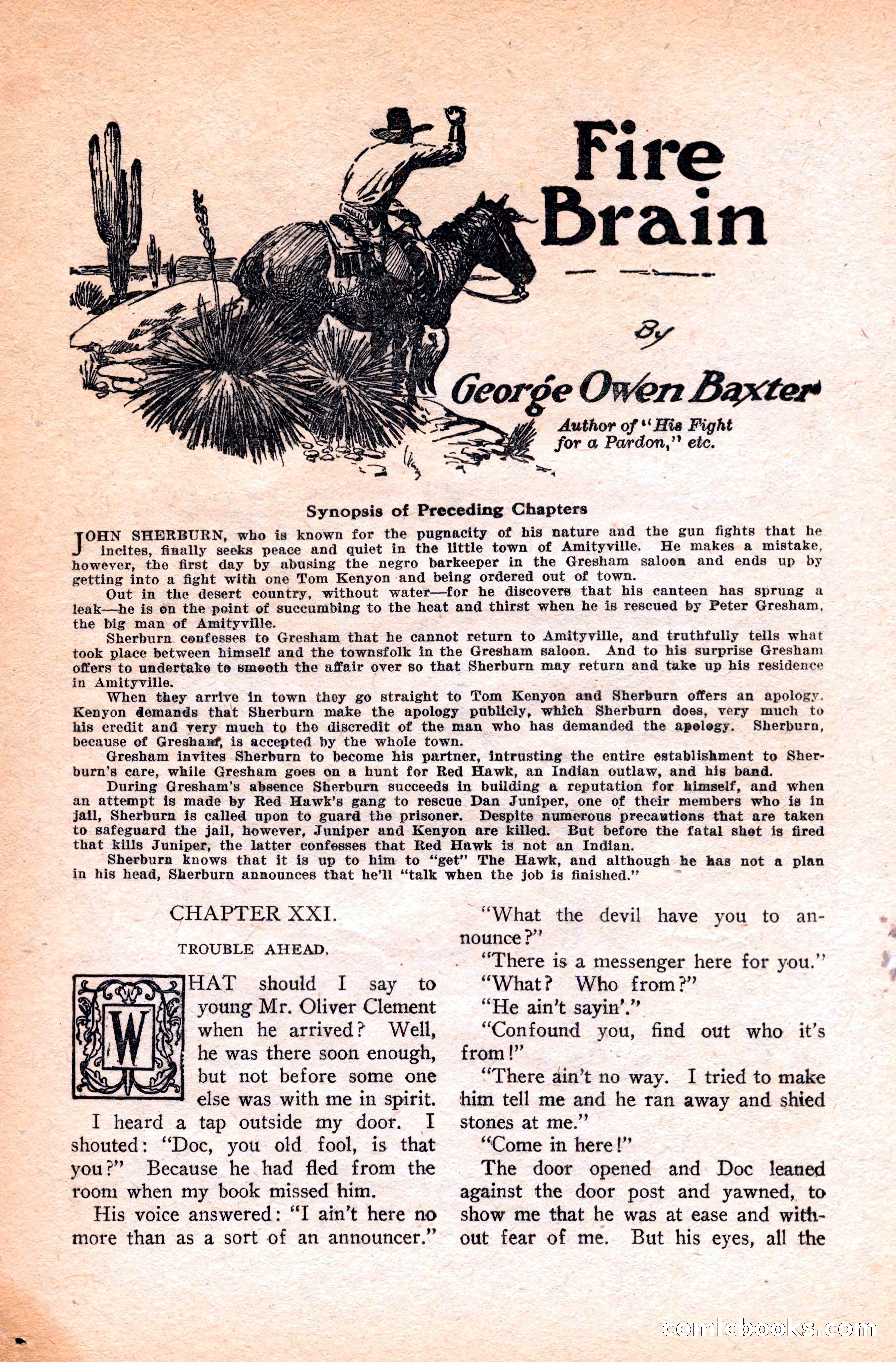 Western Story Magazine — page 74 of 166
