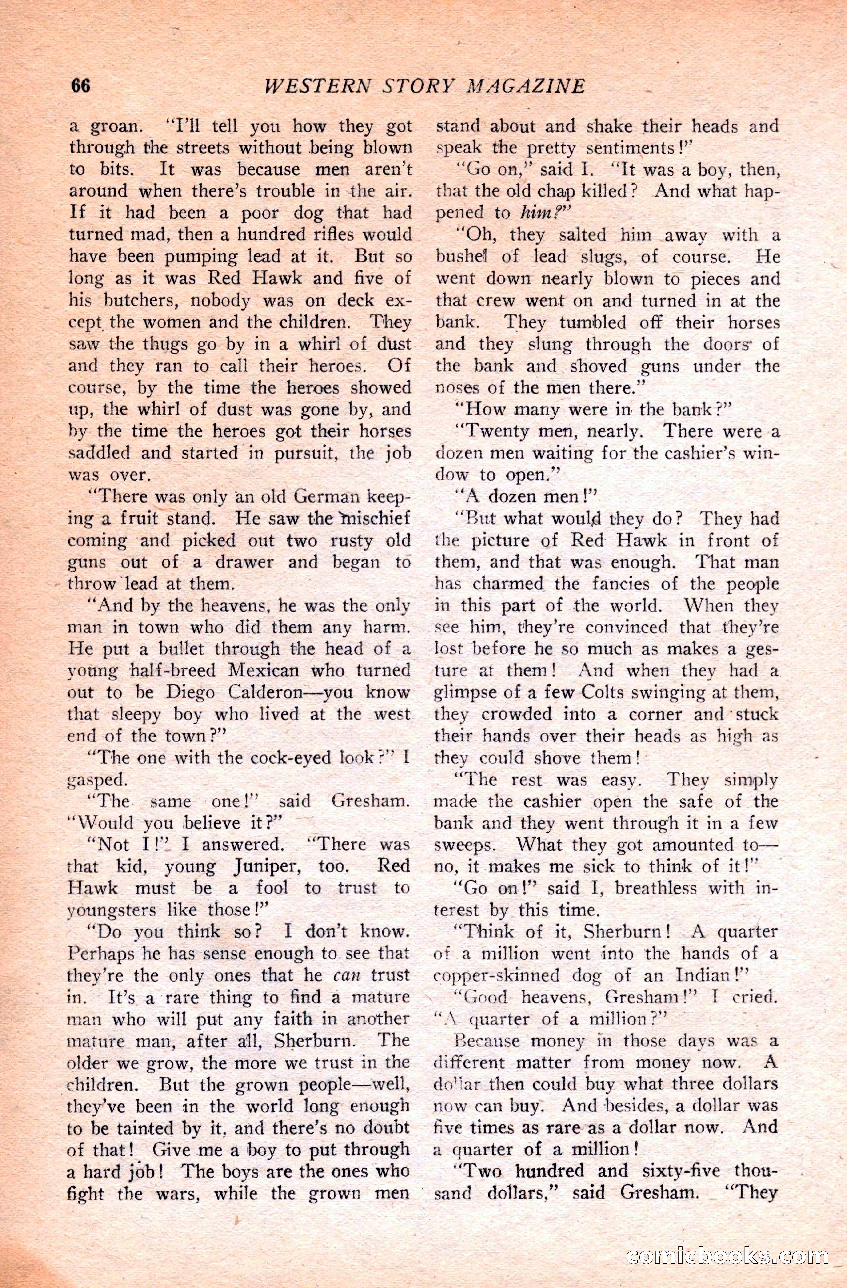 Western Story Magazine — page 84 of 166