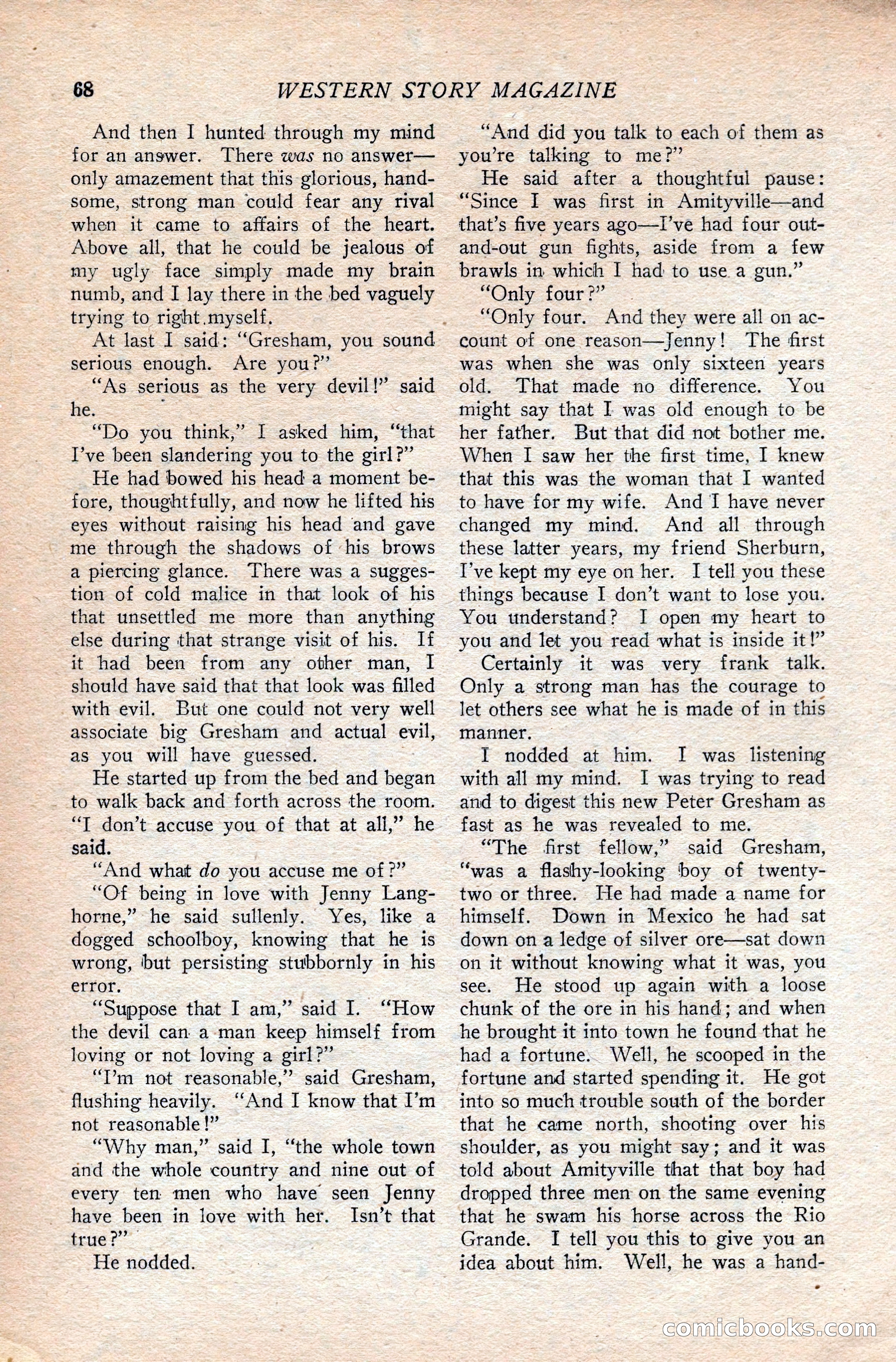 Western Story Magazine — page 86 of 166