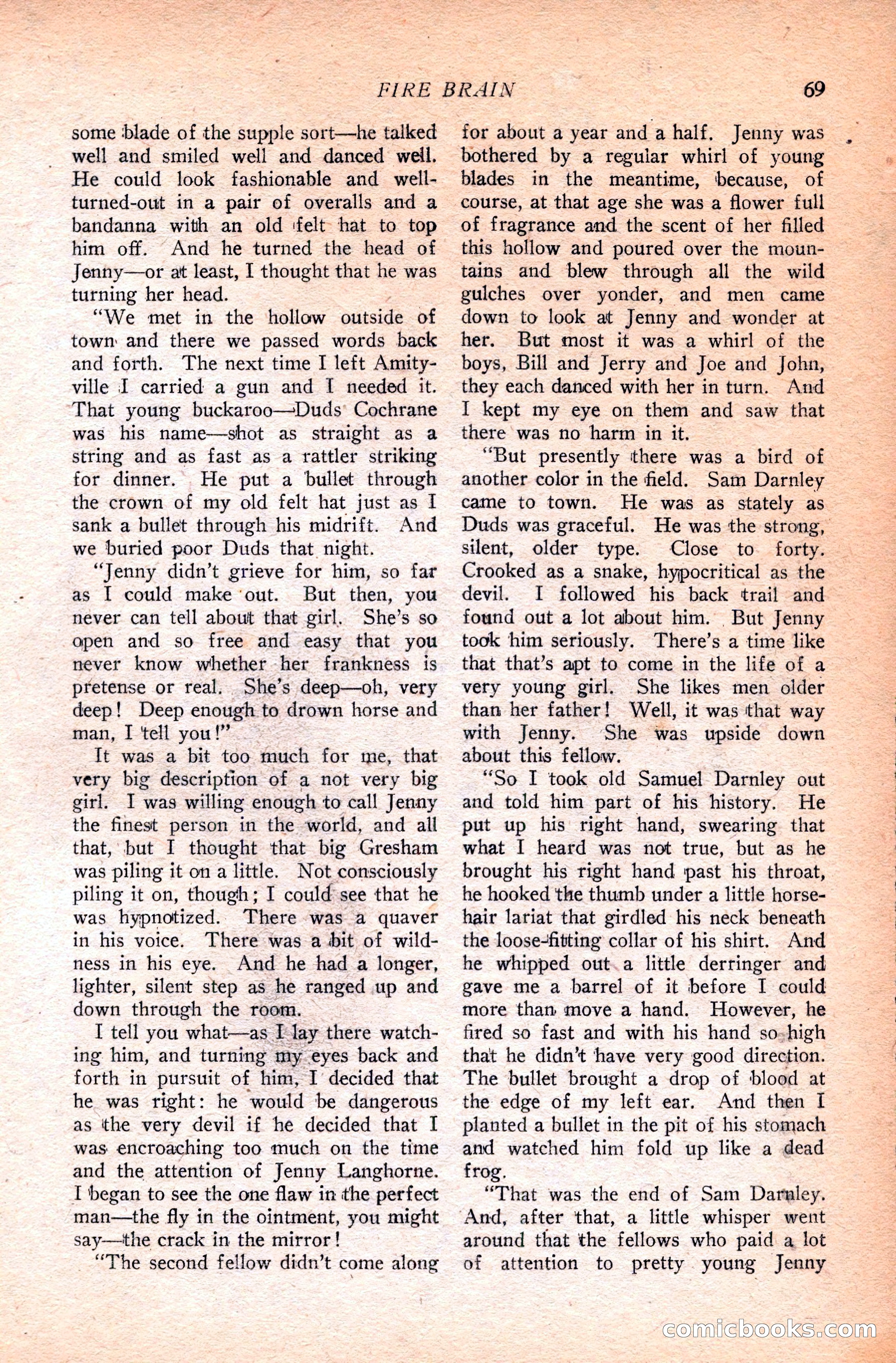Western Story Magazine — page 87 of 166