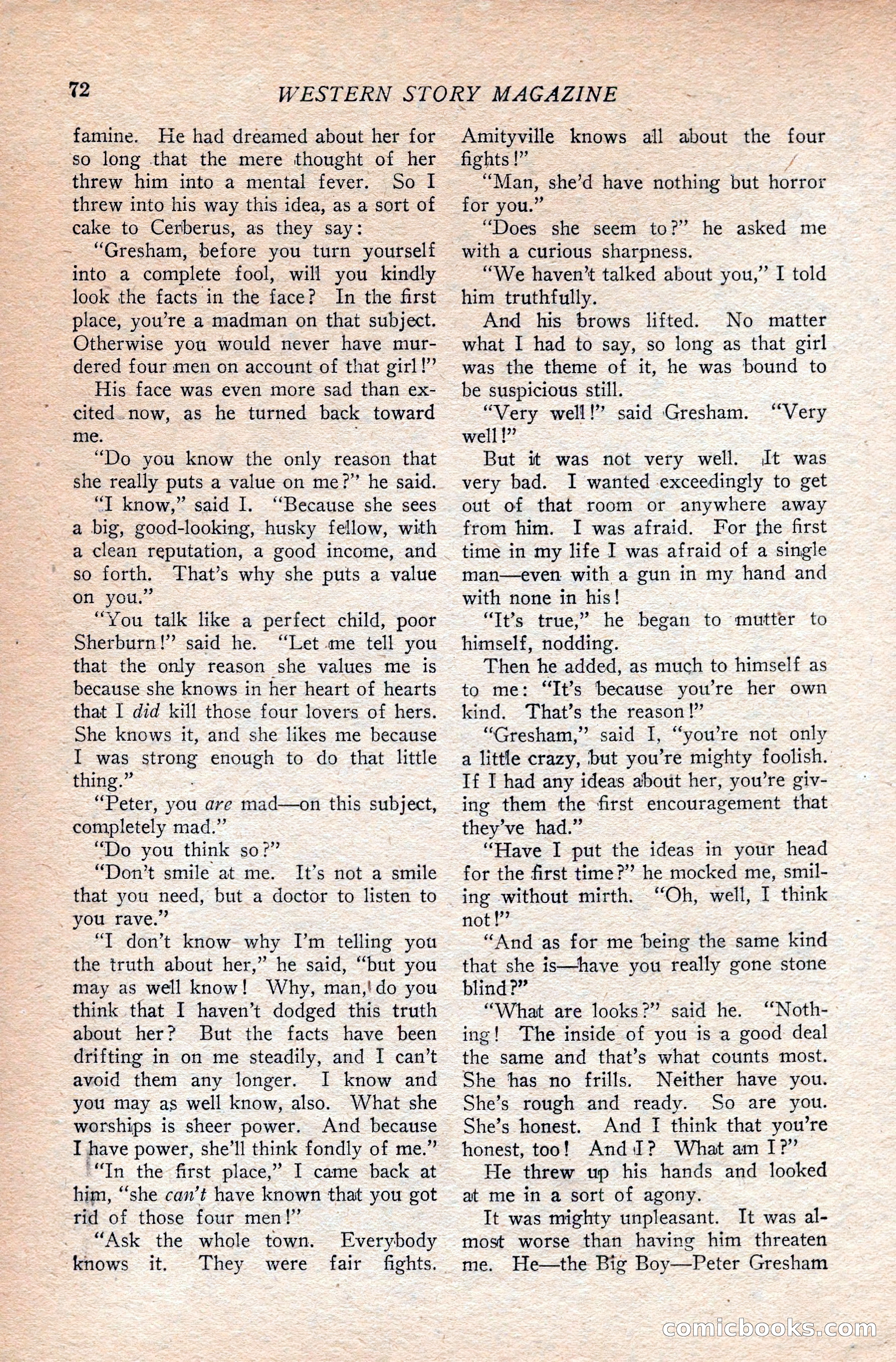 Western Story Magazine — page 90 of 166
