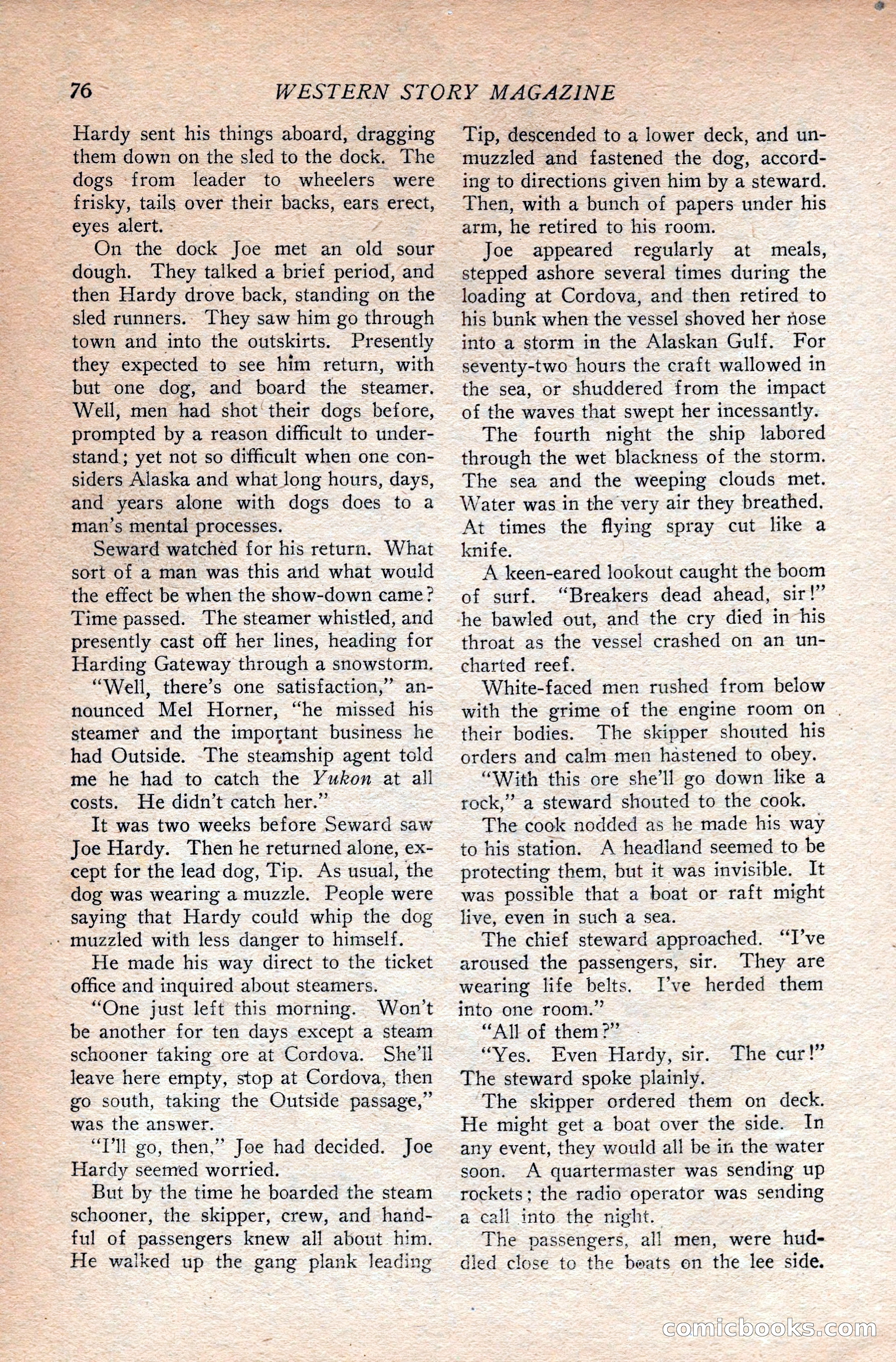 Western Story Magazine — page 94 of 166