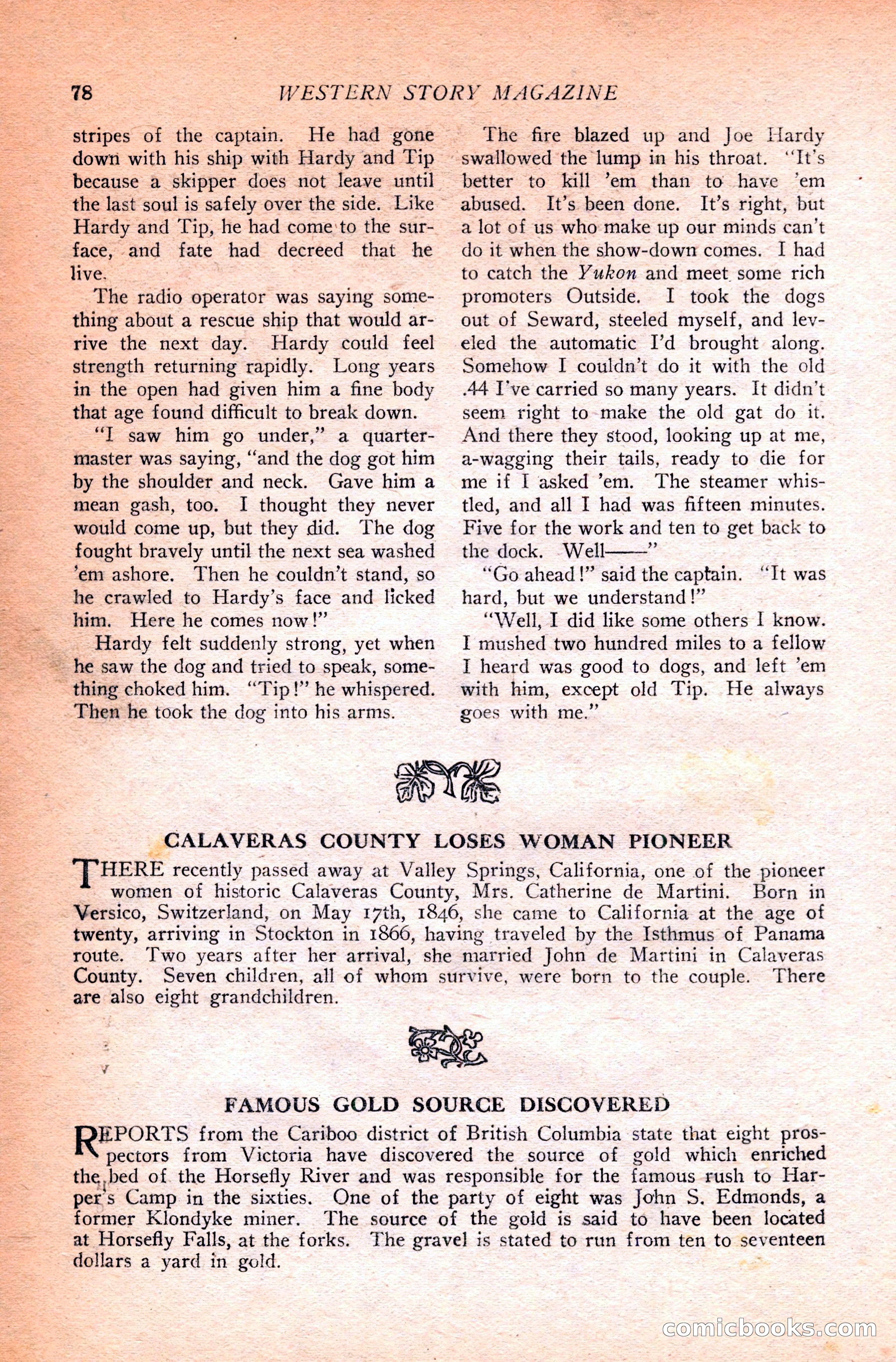 Western Story Magazine — page 96 of 166