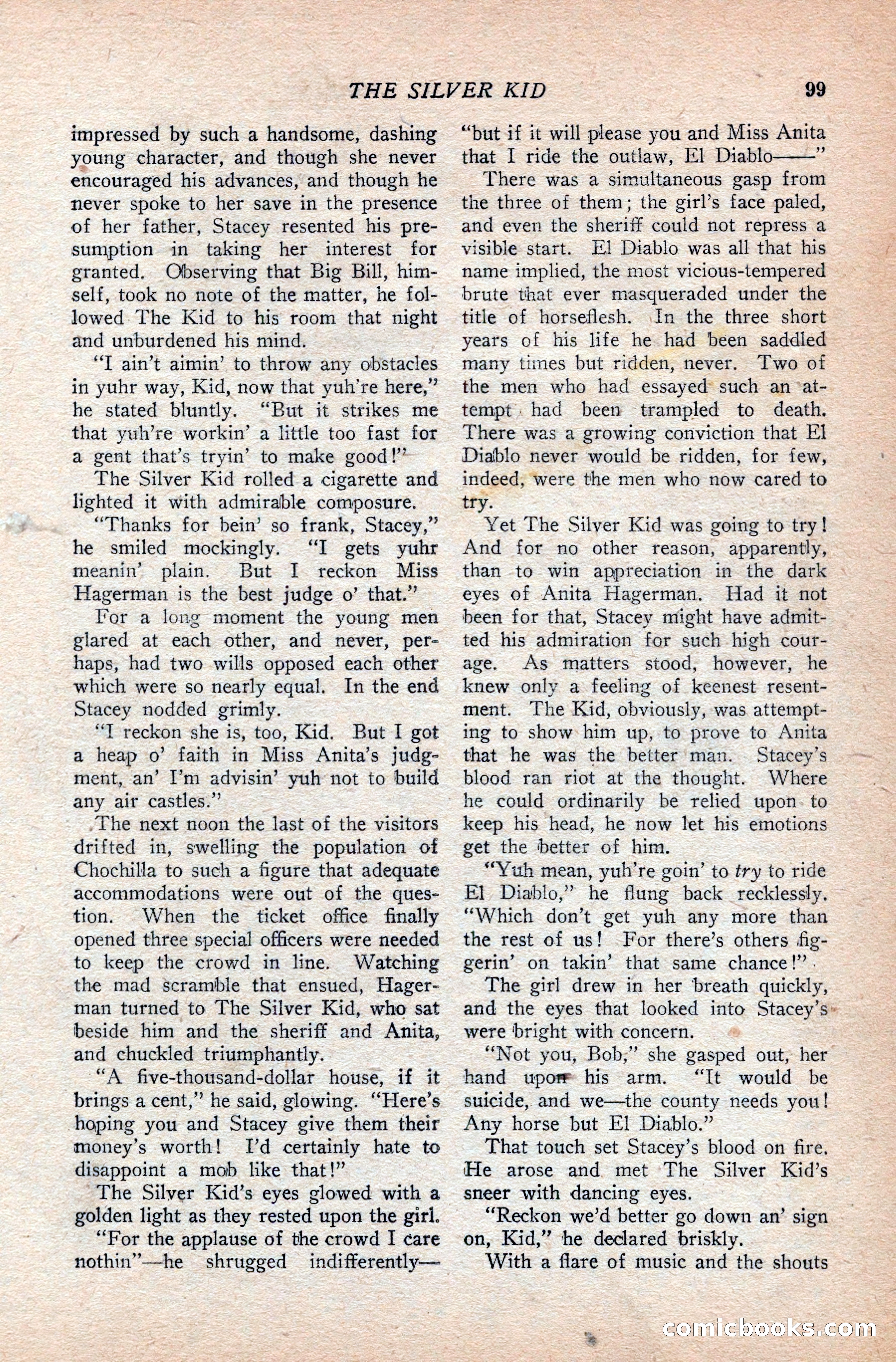 Western Story Magazine — page 103 of 166