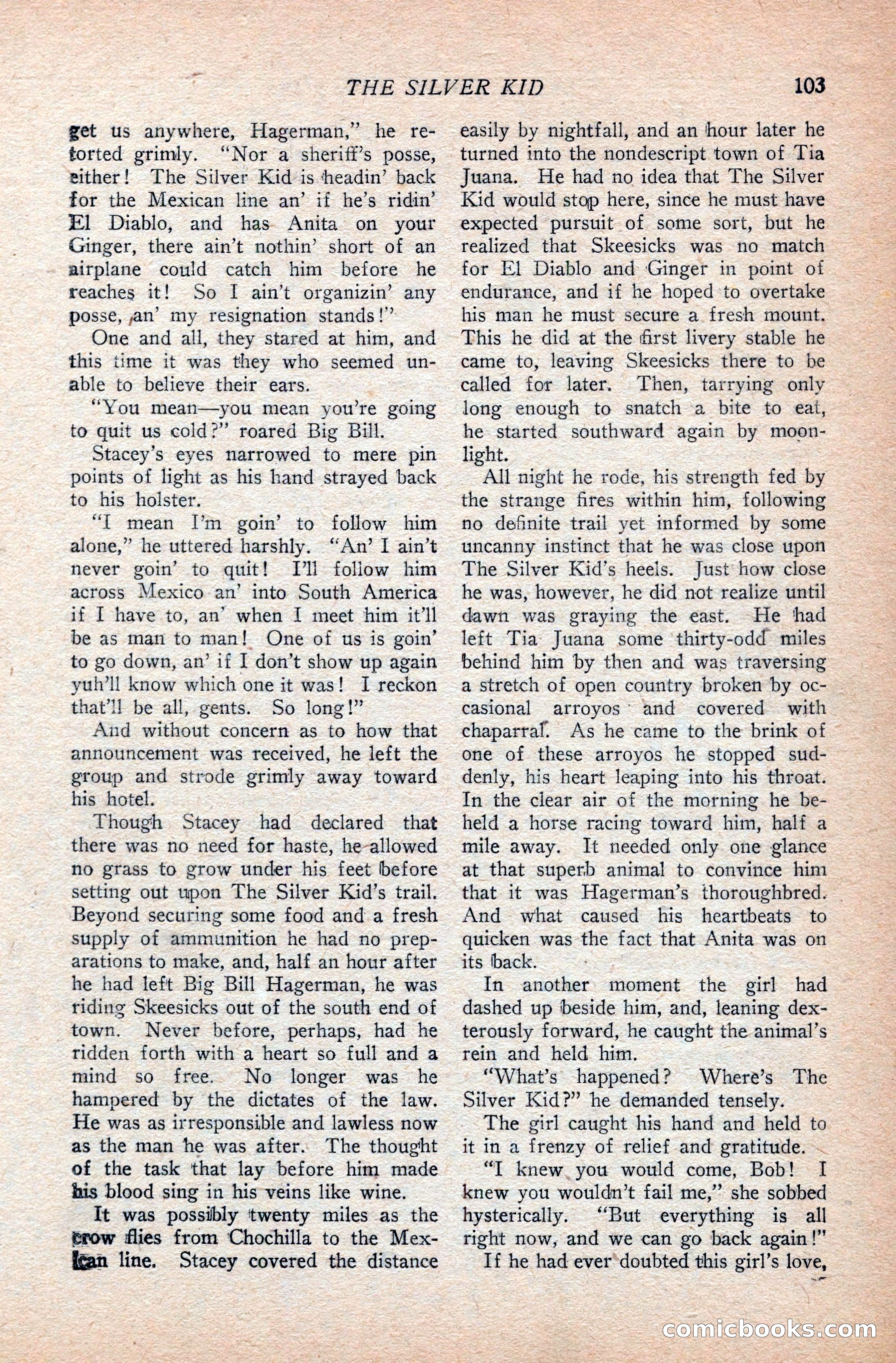 Western Story Magazine — page 107 of 166