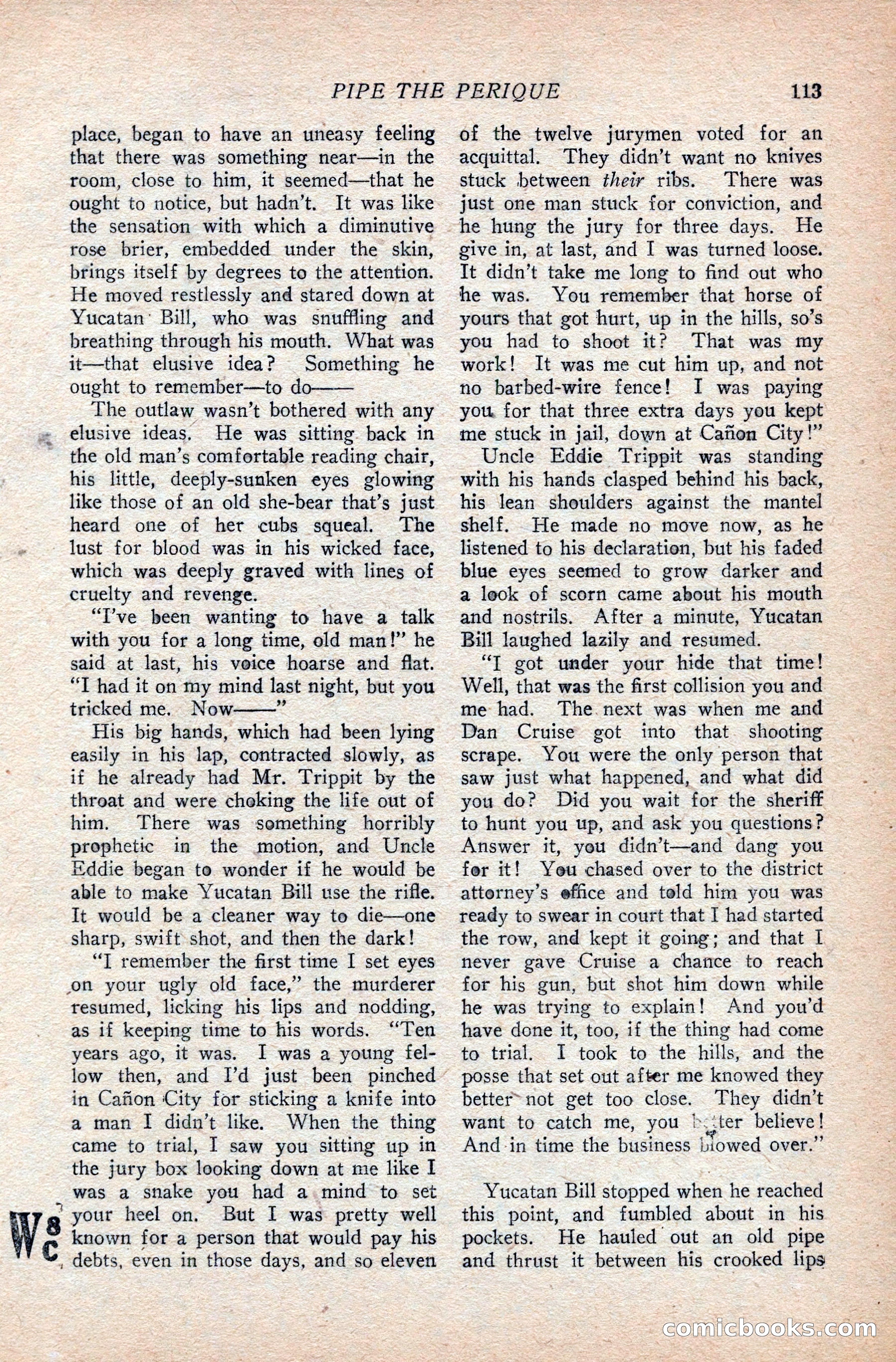 Western Story Magazine — page 117 of 166