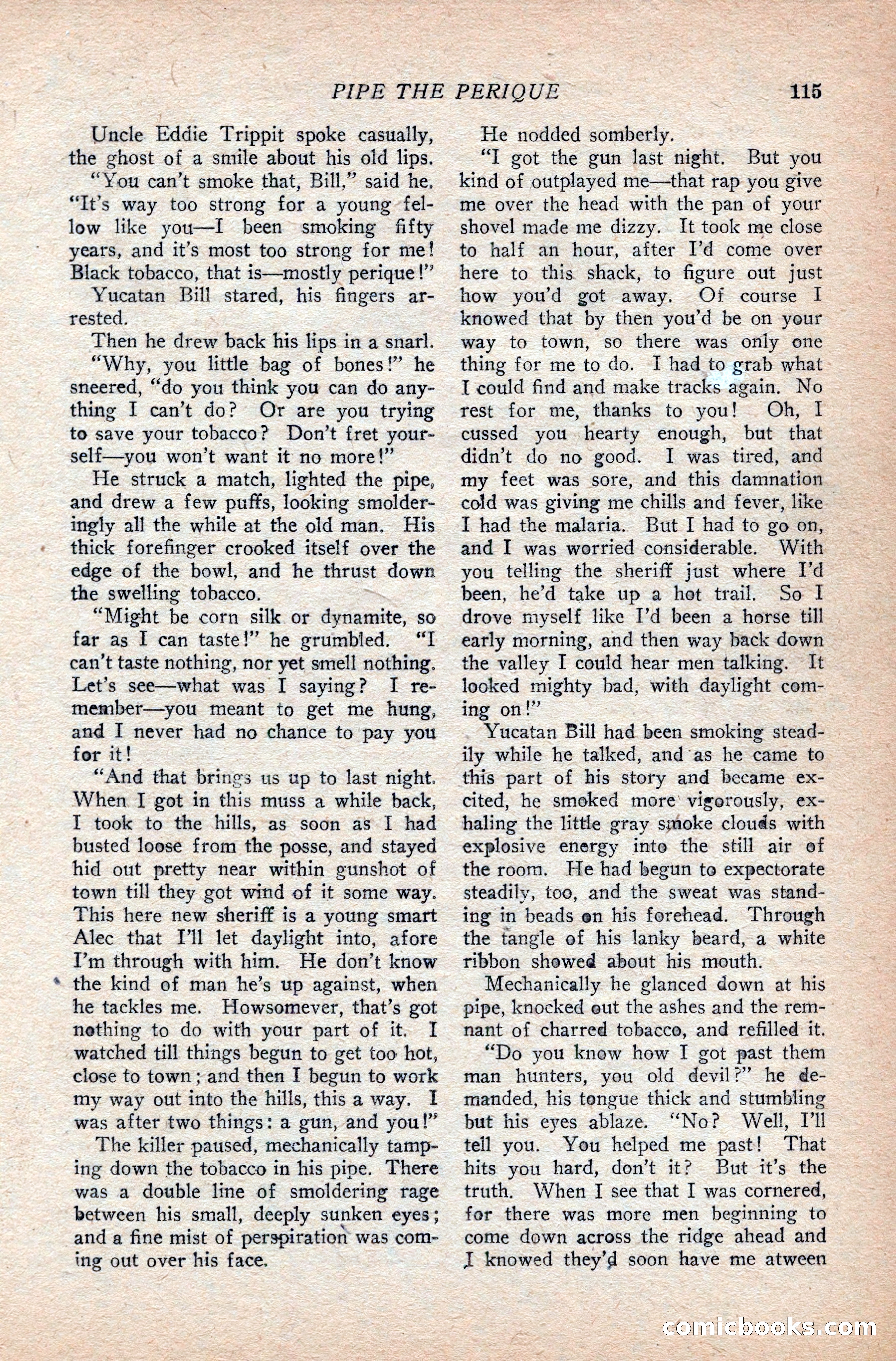 Western Story Magazine — page 119 of 166