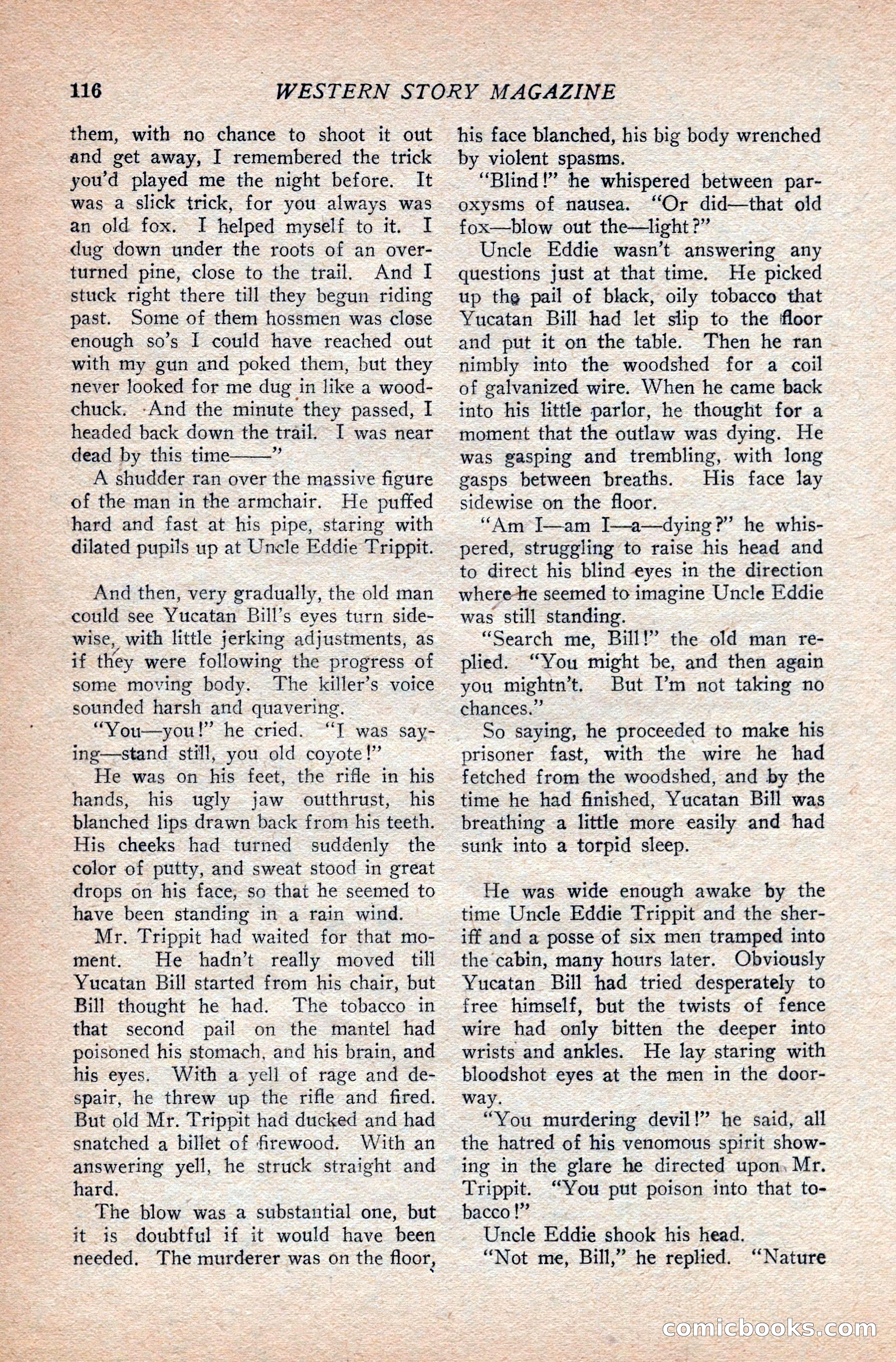Western Story Magazine — page 120 of 166