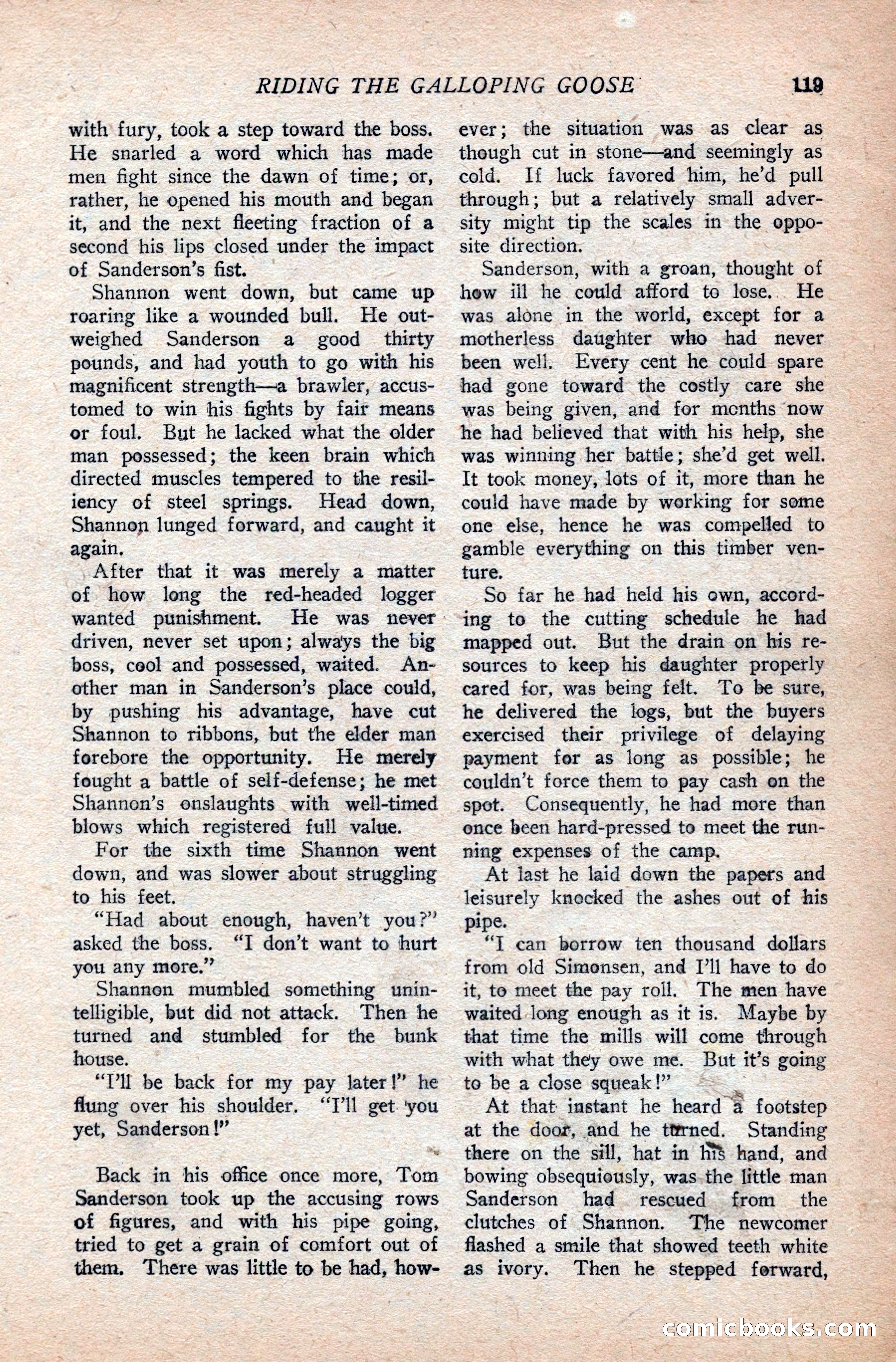Western Story Magazine — page 123 of 166