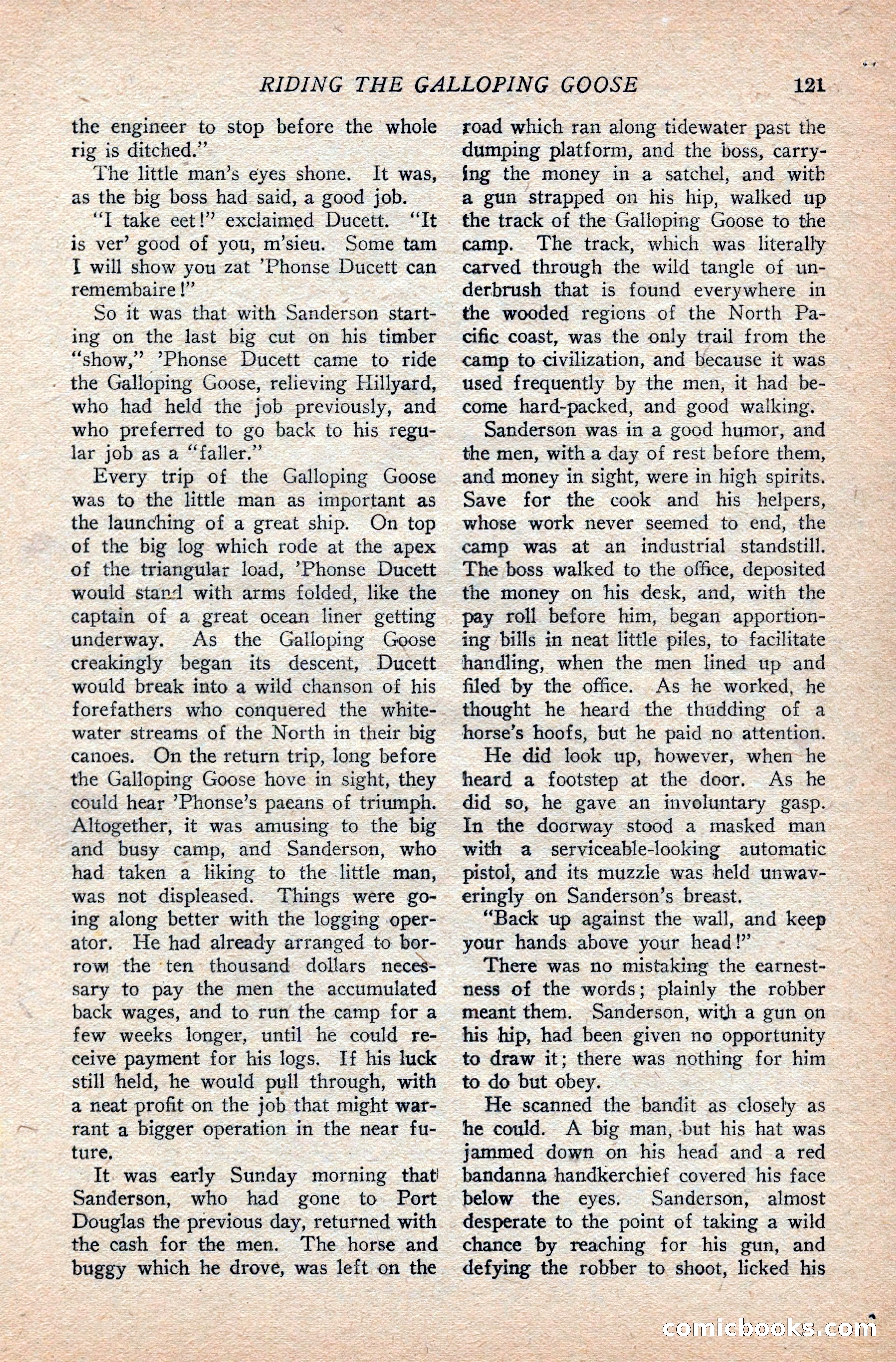 Western Story Magazine — page 125 of 166