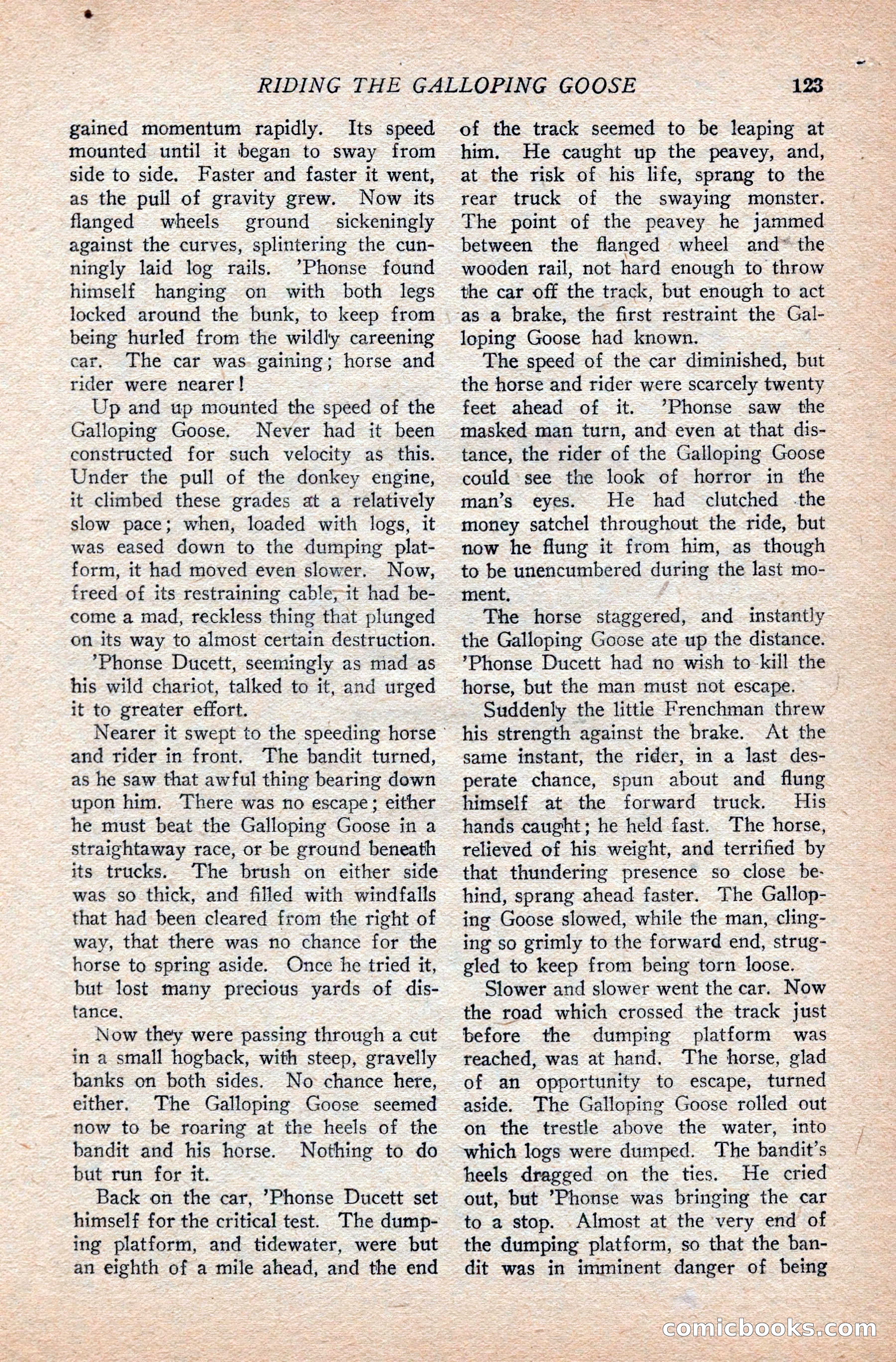 Western Story Magazine — page 127 of 166