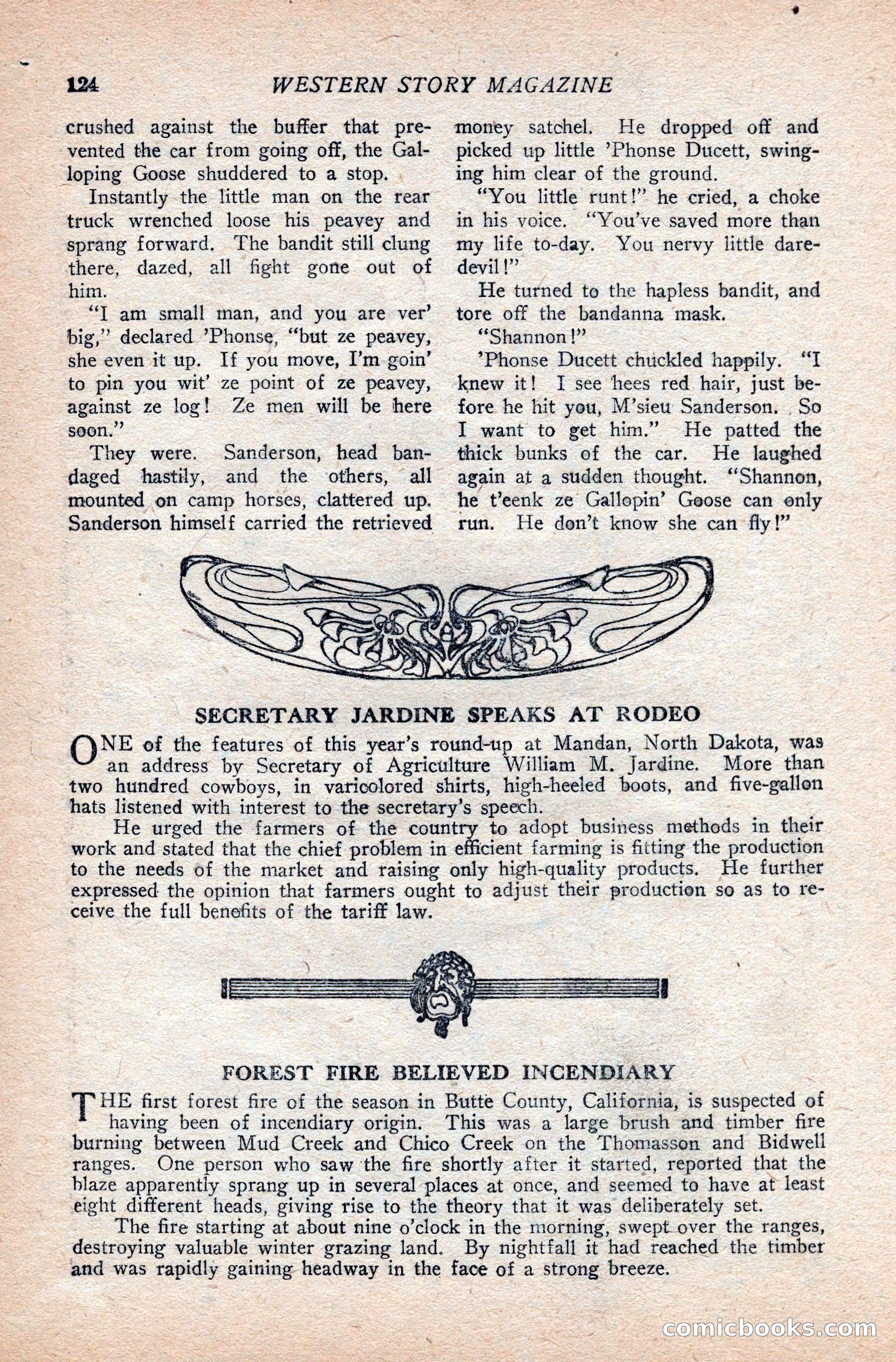 Western Story Magazine — page 128 of 166