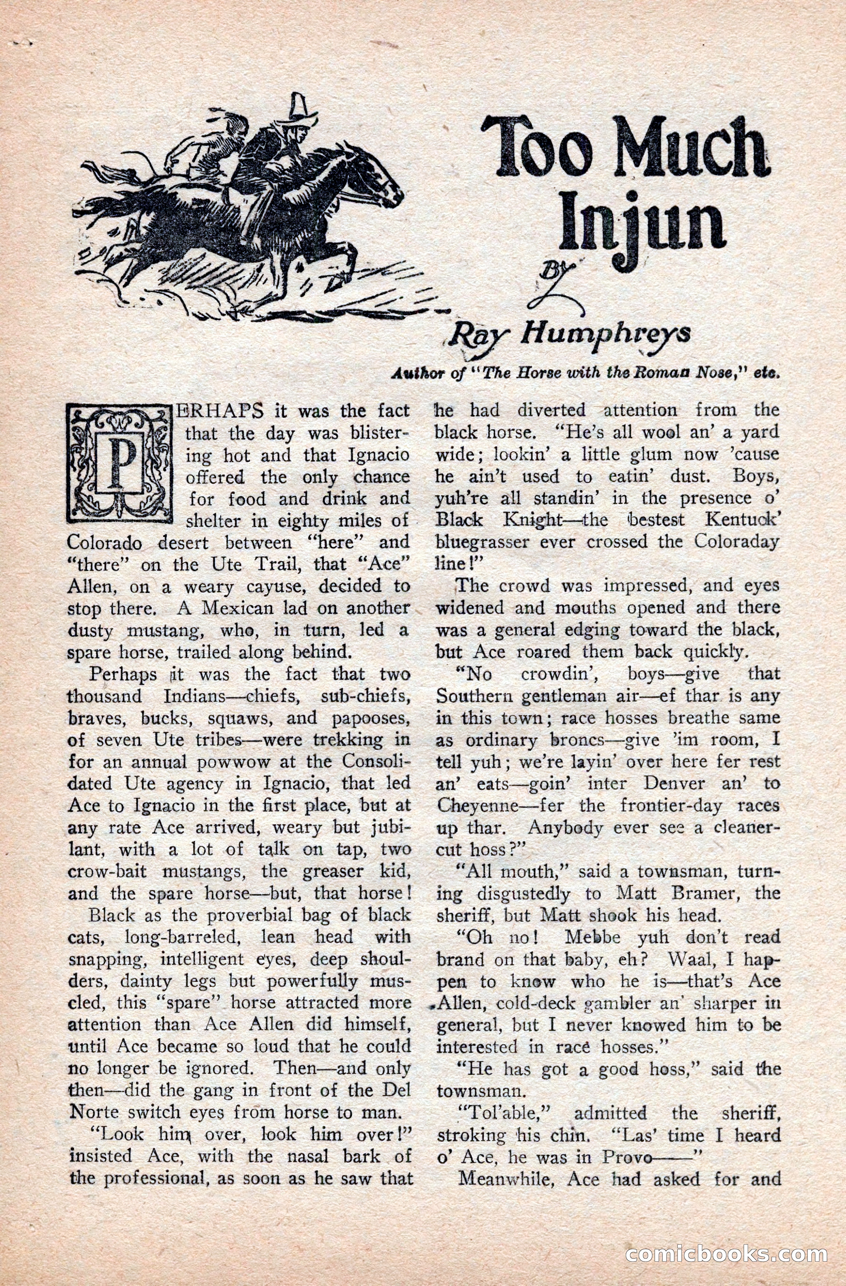 Western Story Magazine — page 130 of 166