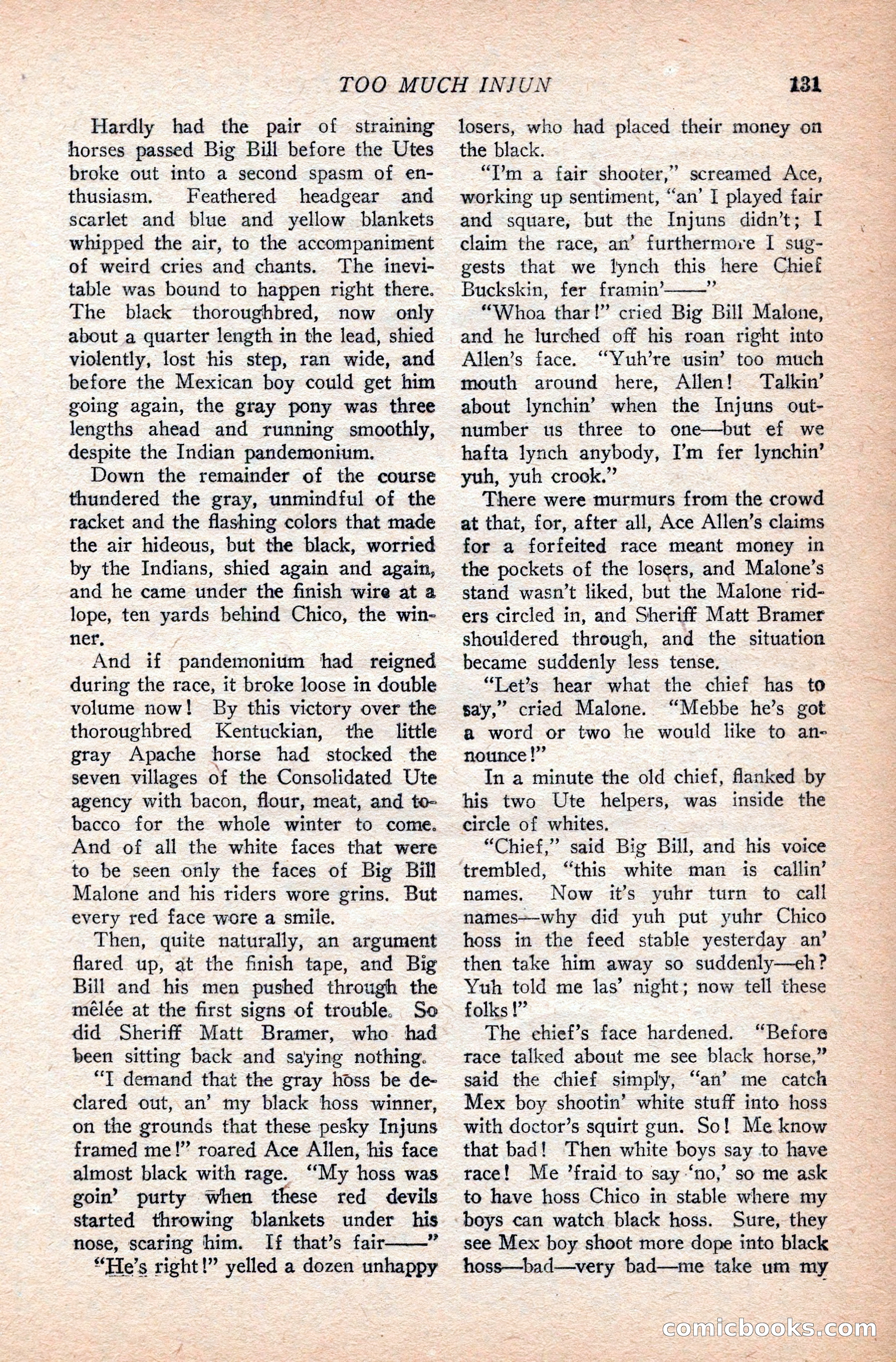 Western Story Magazine — page 135 of 166