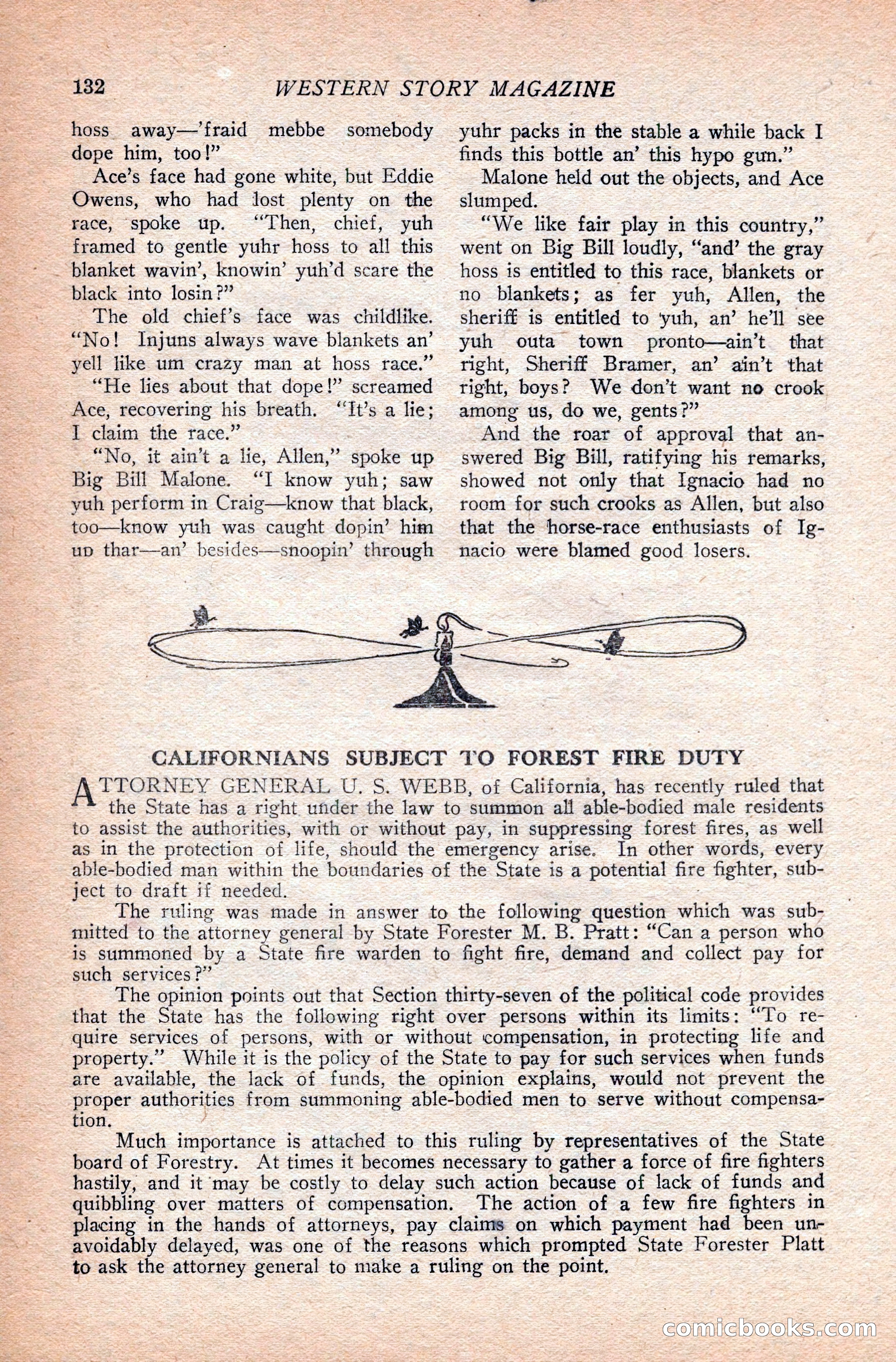 Western Story Magazine — page 136 of 166