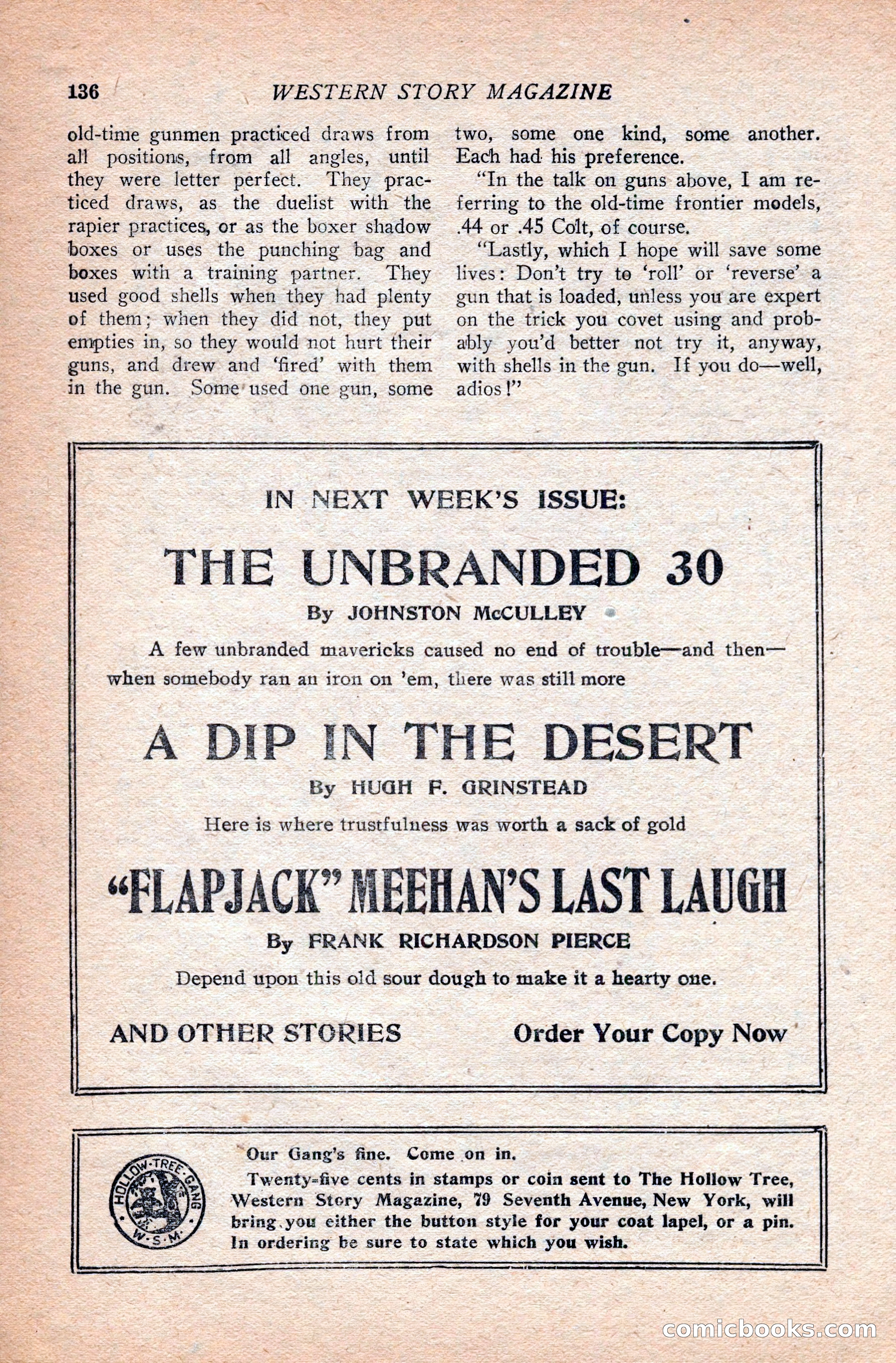 Western Story Magazine — page 140 of 166
