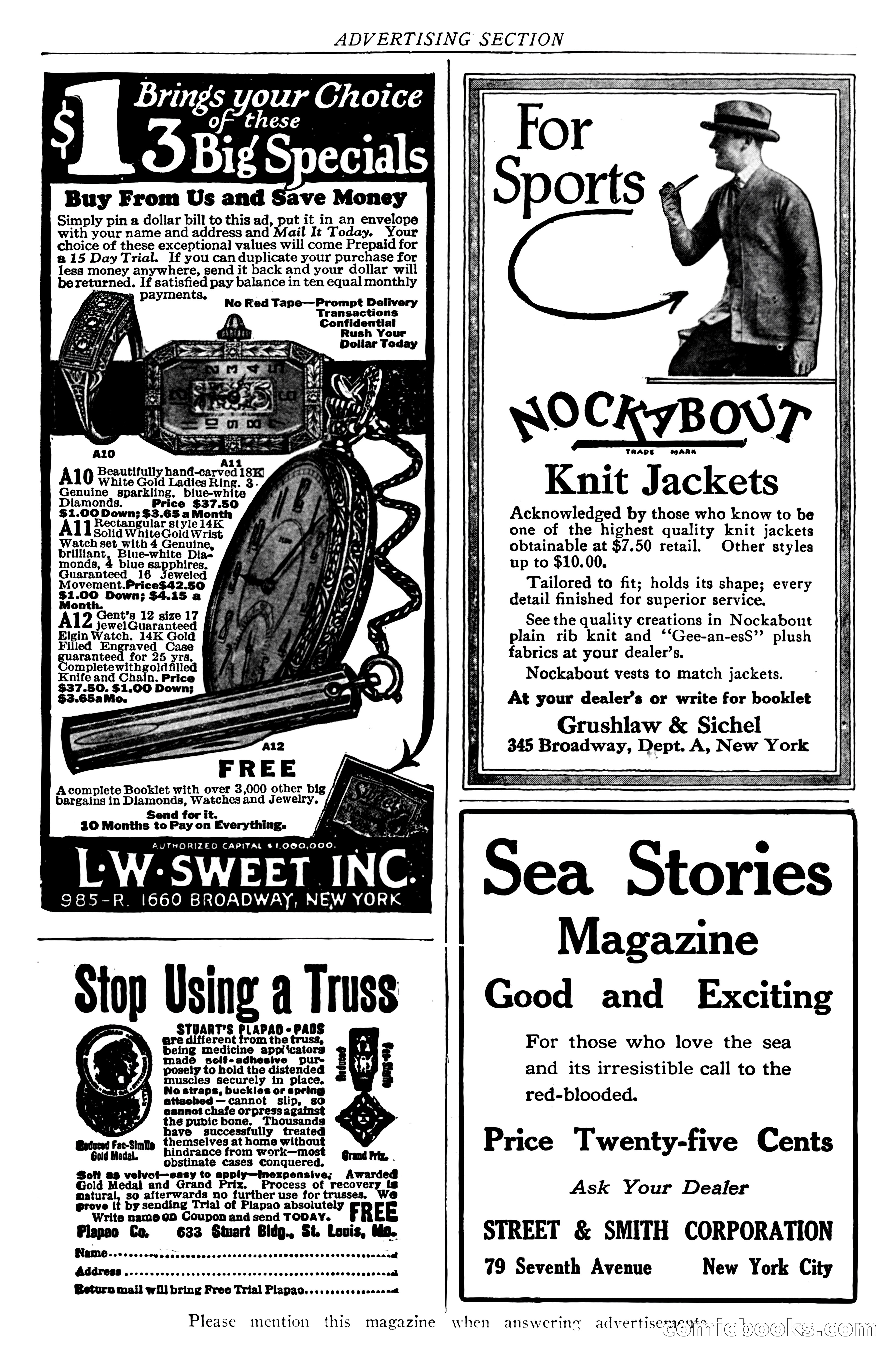 Western Story Magazine — page 158 of 166