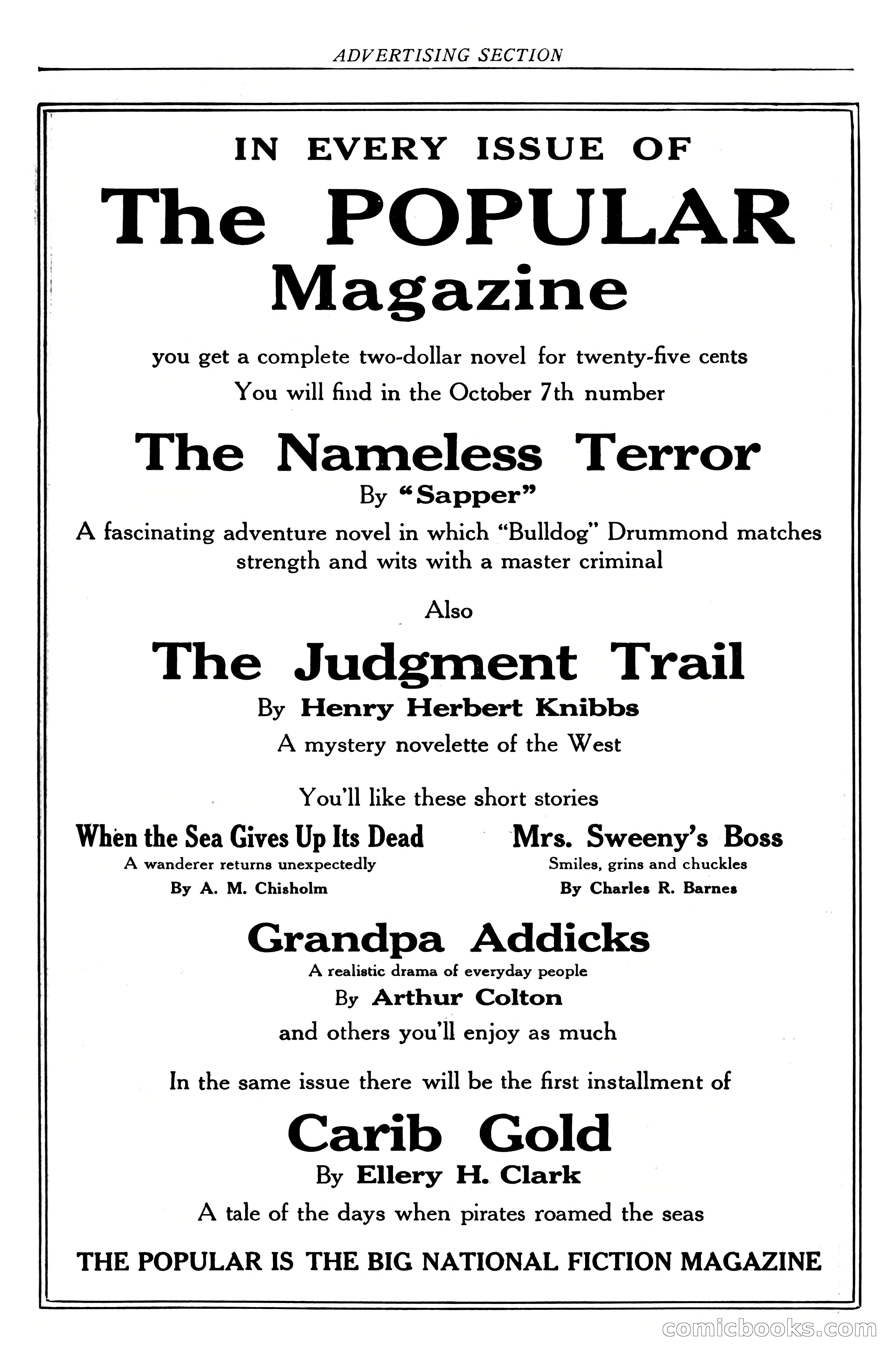 Western Story Magazine — page 160 of 166