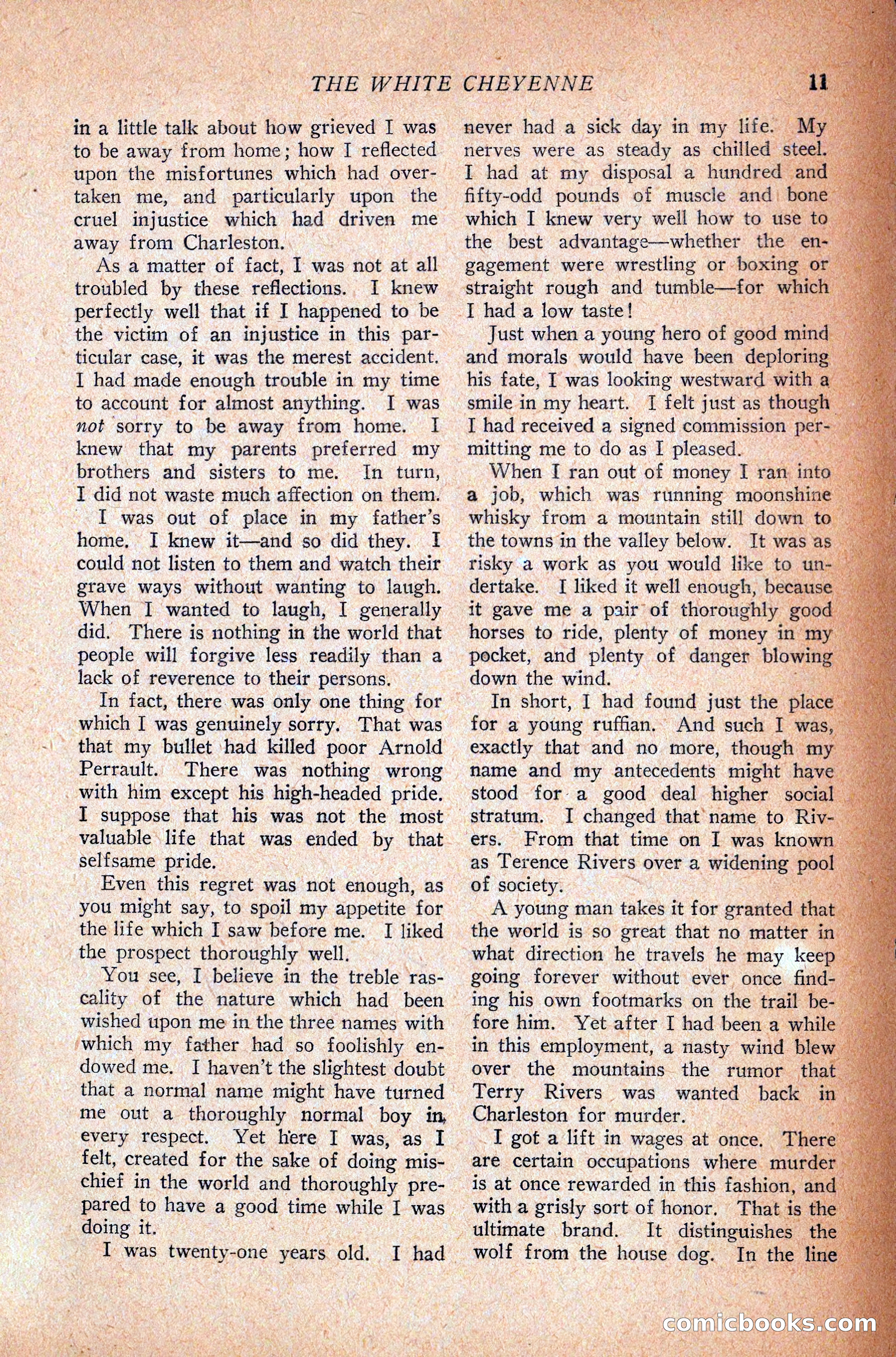 Western Story Magazine, December 12, 1925 — page 13 of 146