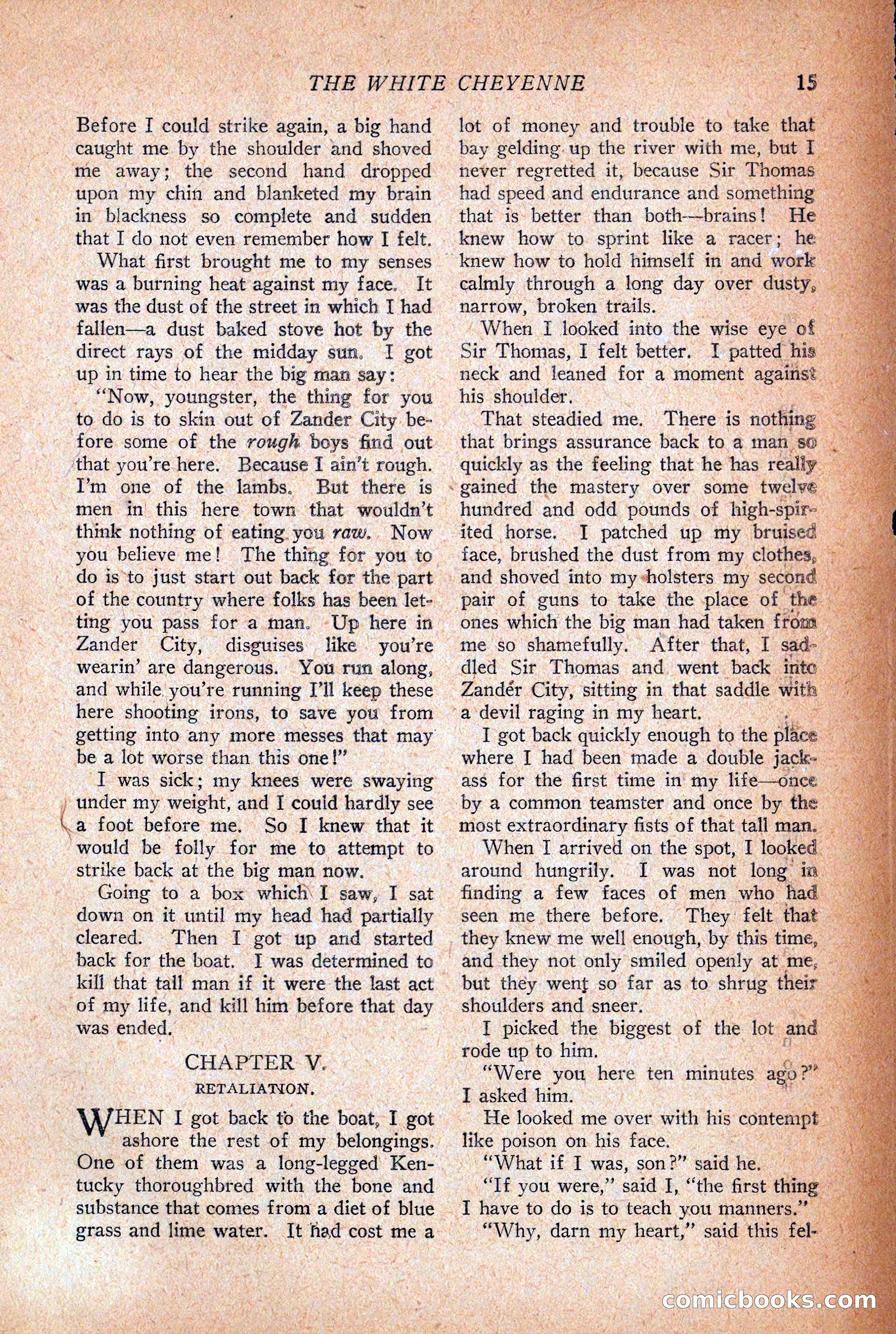 Western Story Magazine, December 12, 1925 — page 17 of 146