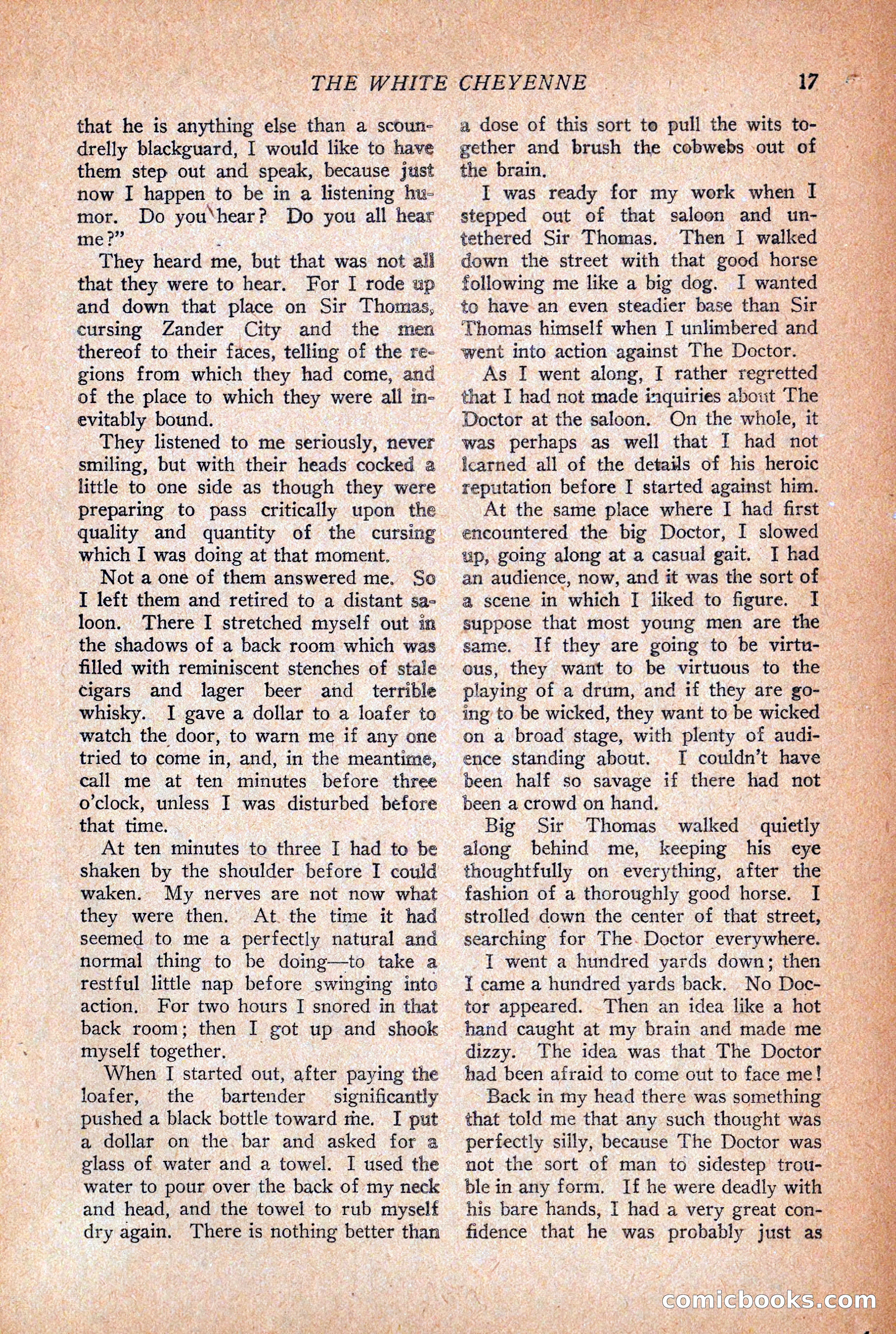 Western Story Magazine, December 12, 1925 — page 19 of 146