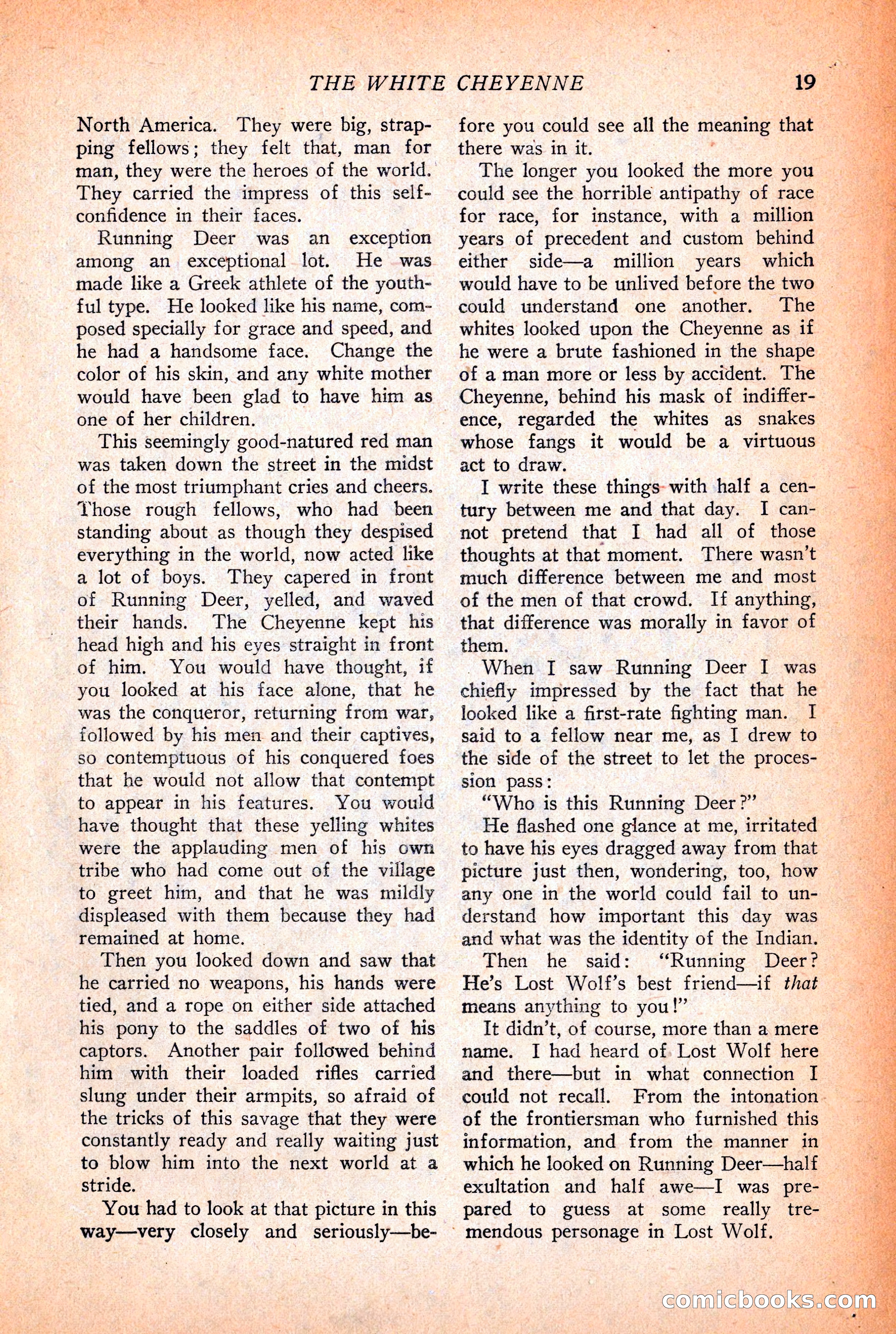 Western Story Magazine, December 12, 1925 — page 21 of 146