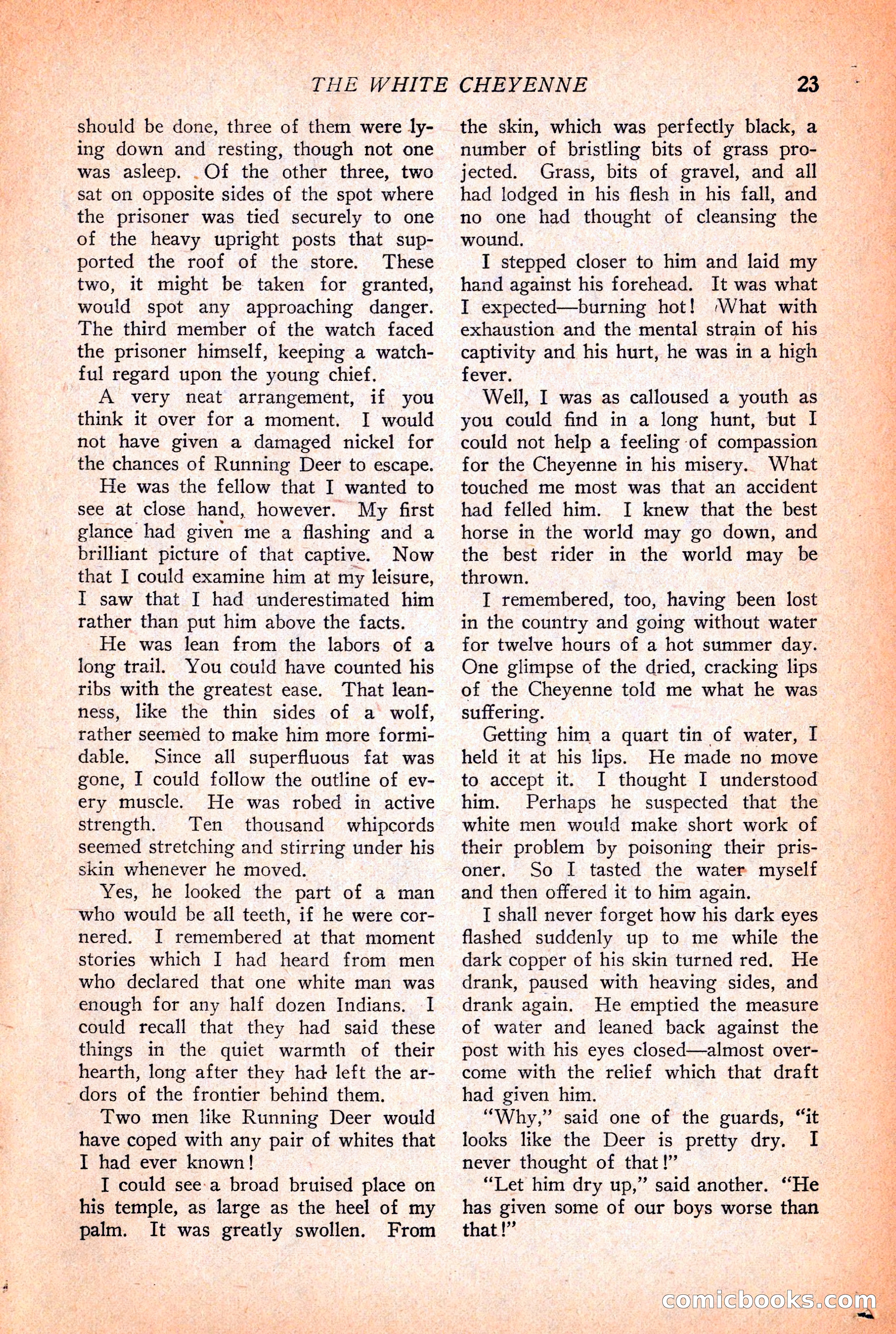 Western Story Magazine, December 12, 1925 — page 25 of 146