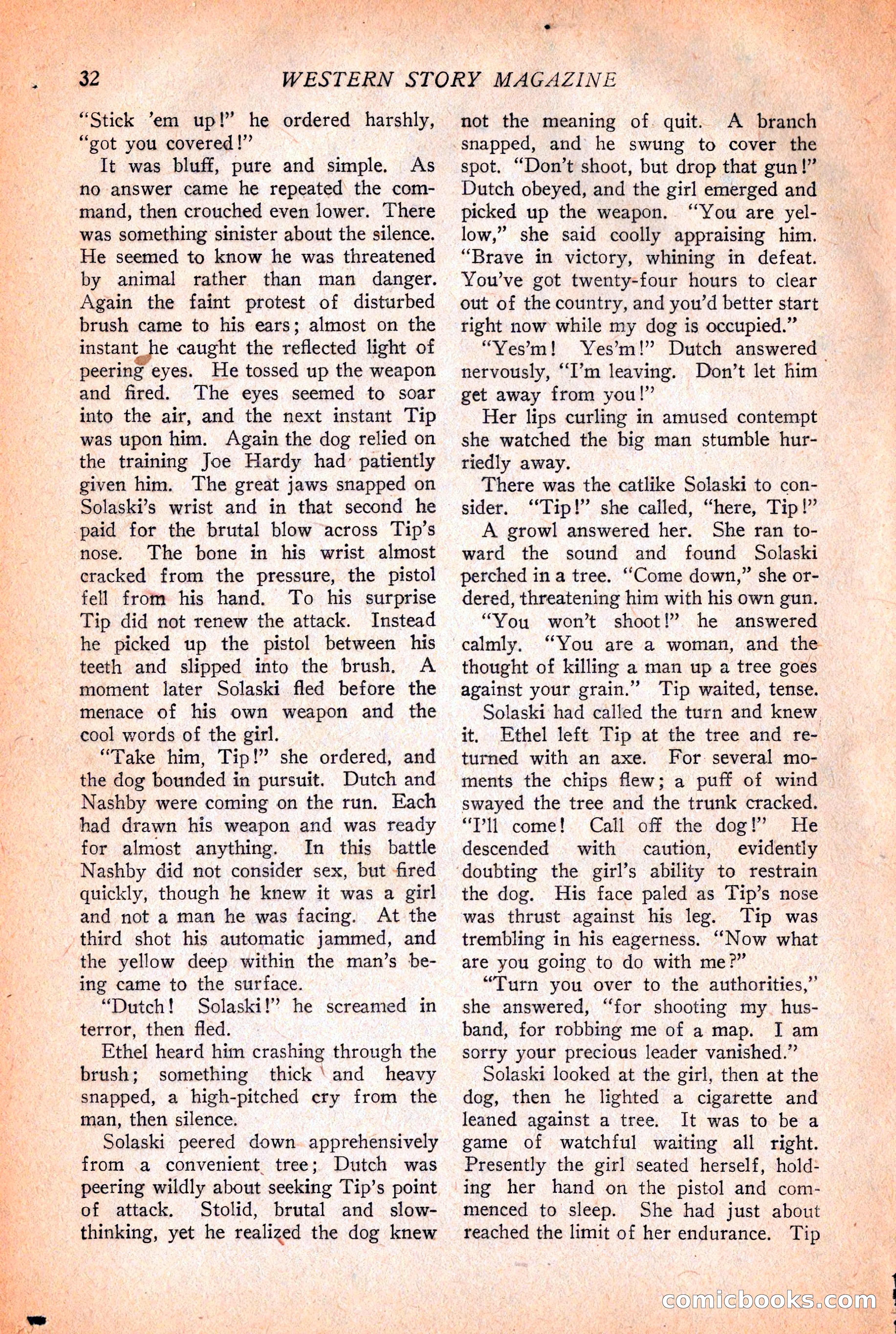 Western Story Magazine, December 12, 1925 — page 34 of 146