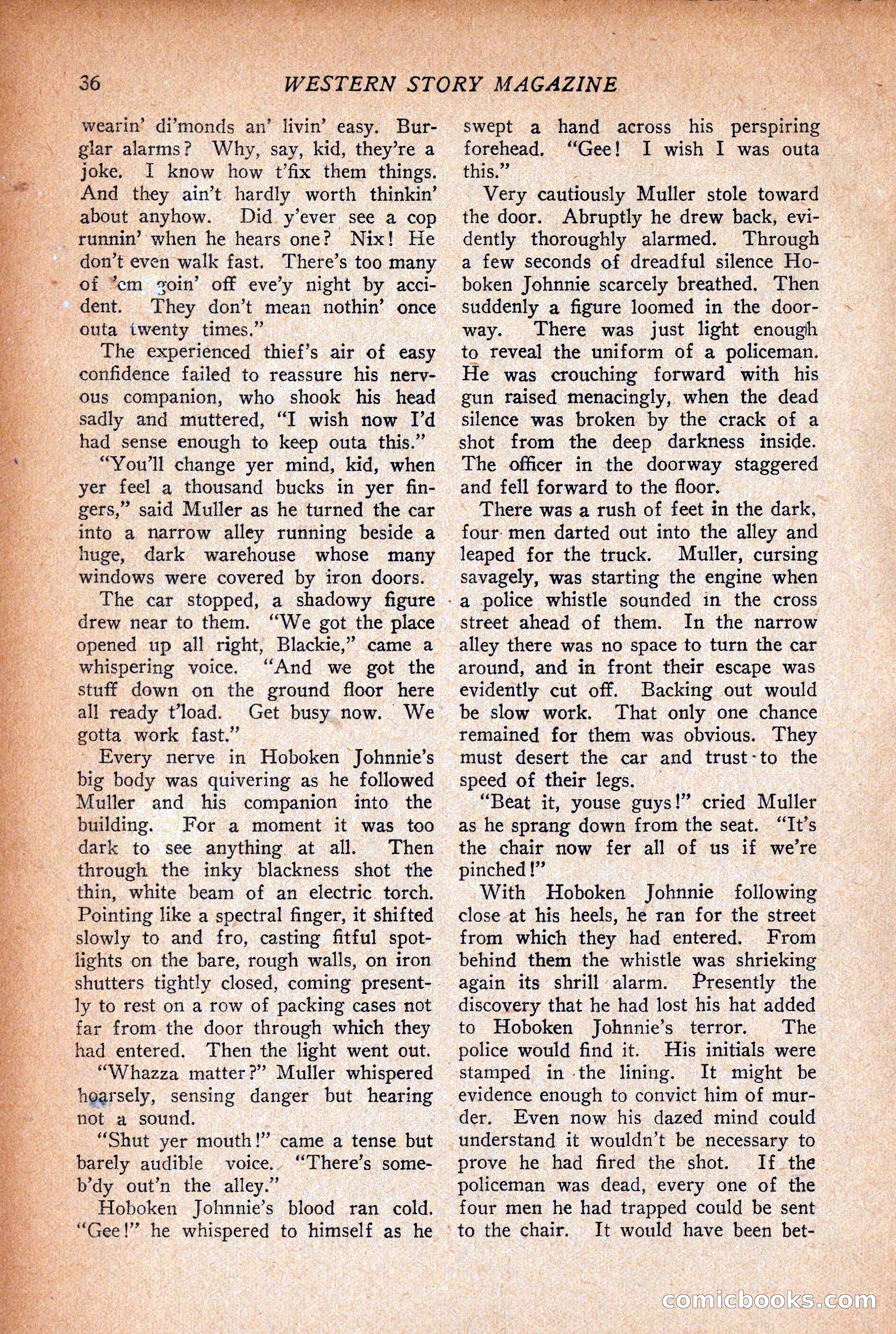 Western Story Magazine, December 12, 1925 — page 38 of 146