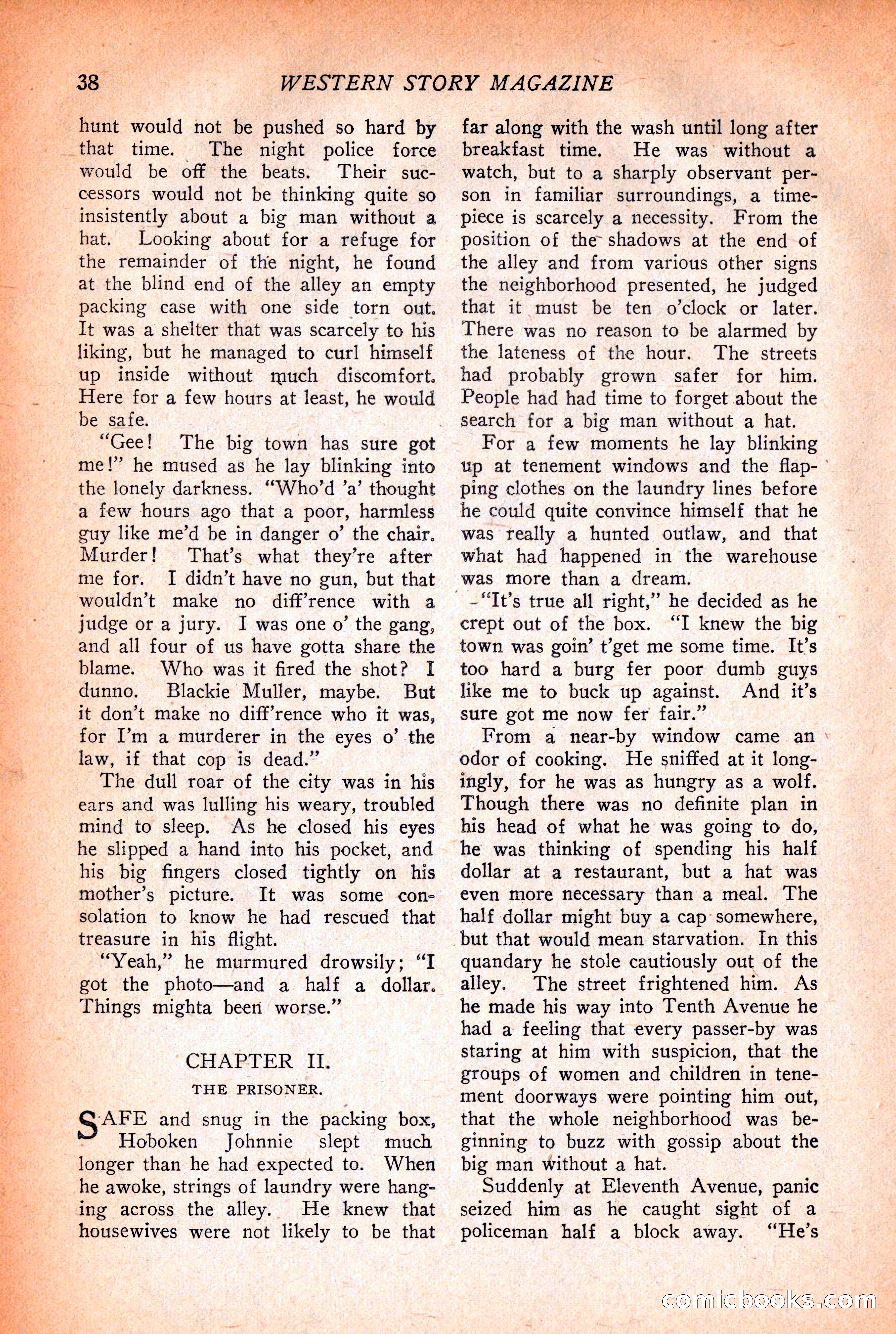 Western Story Magazine, December 12, 1925 — page 40 of 146
