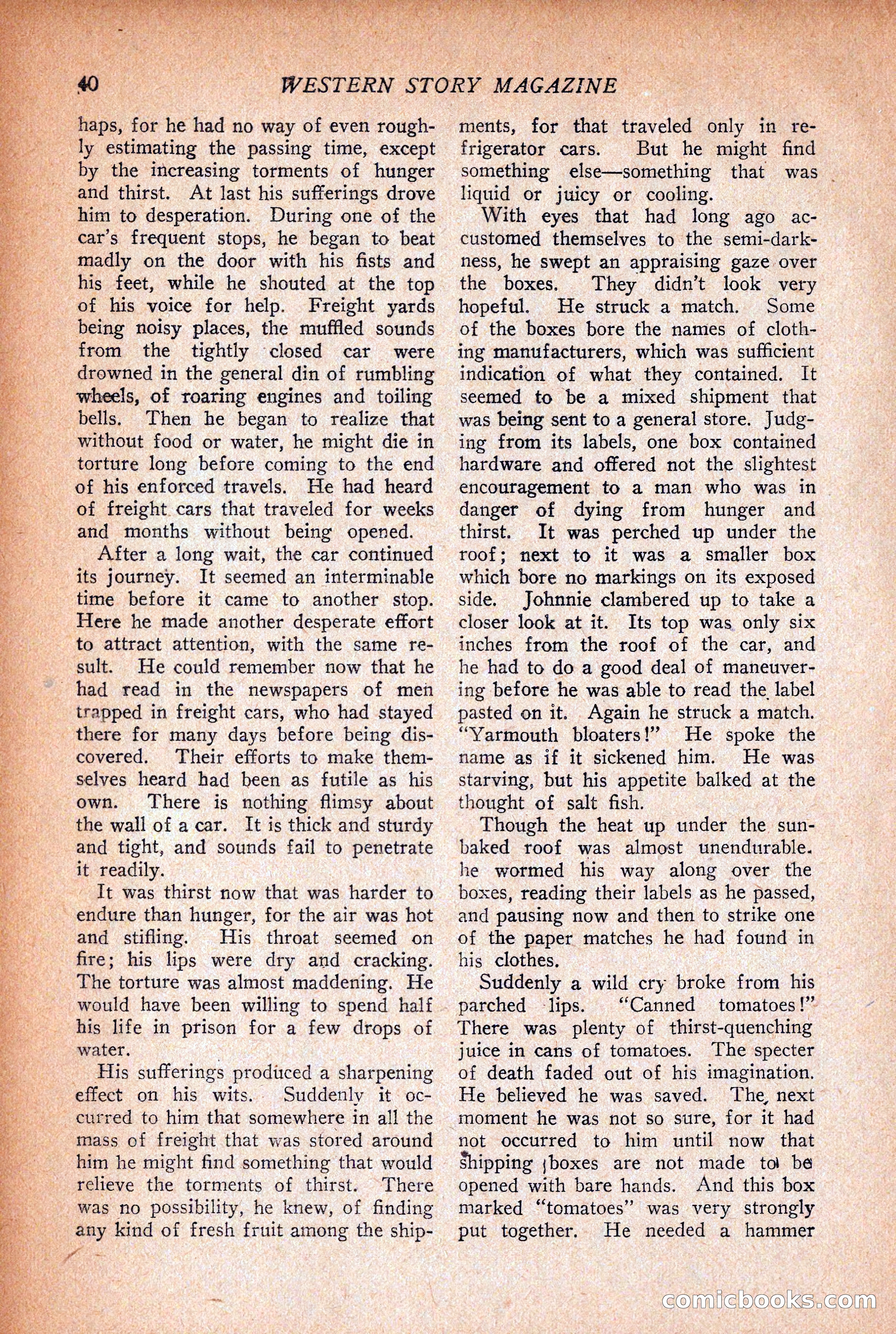 Western Story Magazine, December 12, 1925 — page 42 of 146
